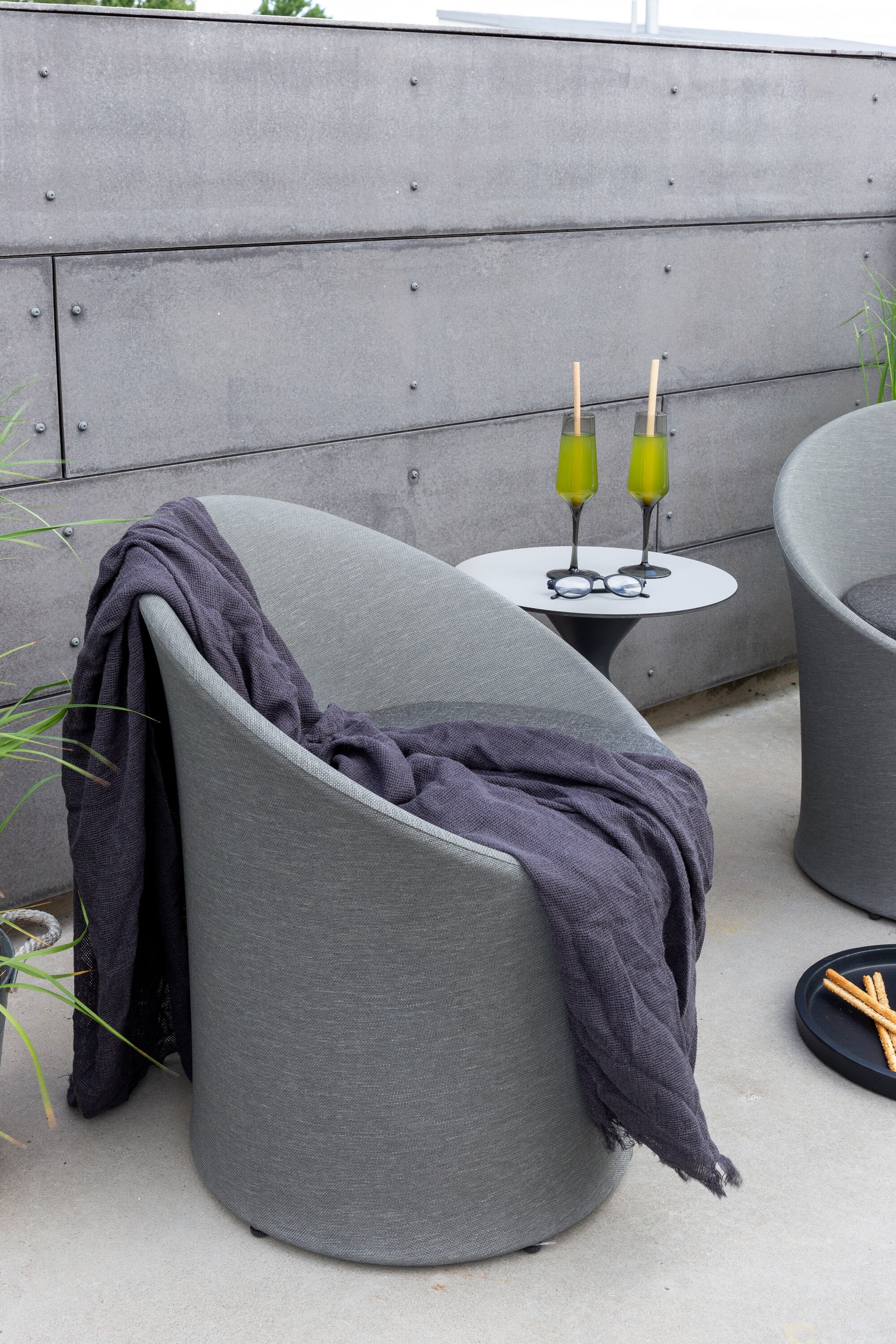 Spoga Lounge Outdoorset ⌀40cm - KAQTU Design