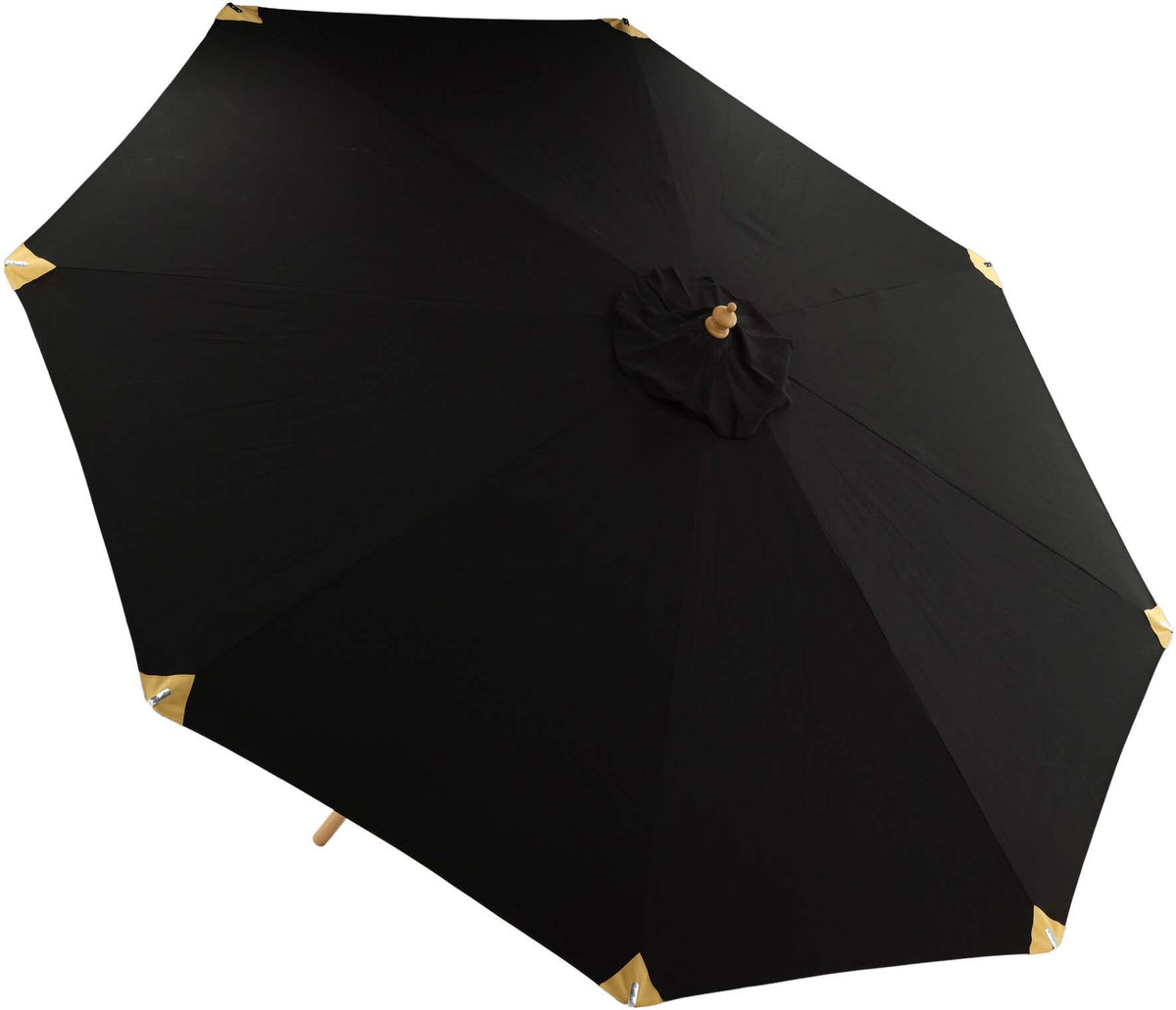 Nypo Sonnenschirm in Schwarz präsentiert im Onlineshop von KAQTU Design AG. Sonnenschirm ist von Venture Home