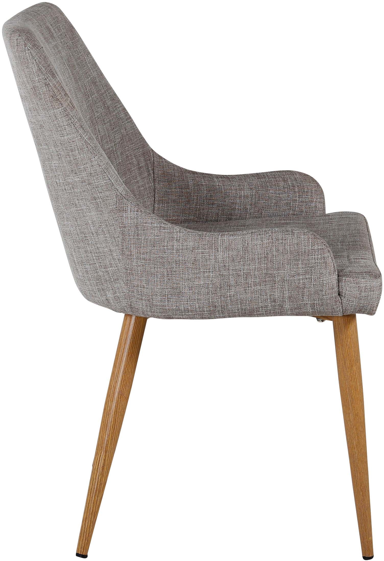 Plaza Stuhl in Grau / Natur präsentiert im Onlineshop von KAQTU Design AG. Stuhl ist von Venture Home