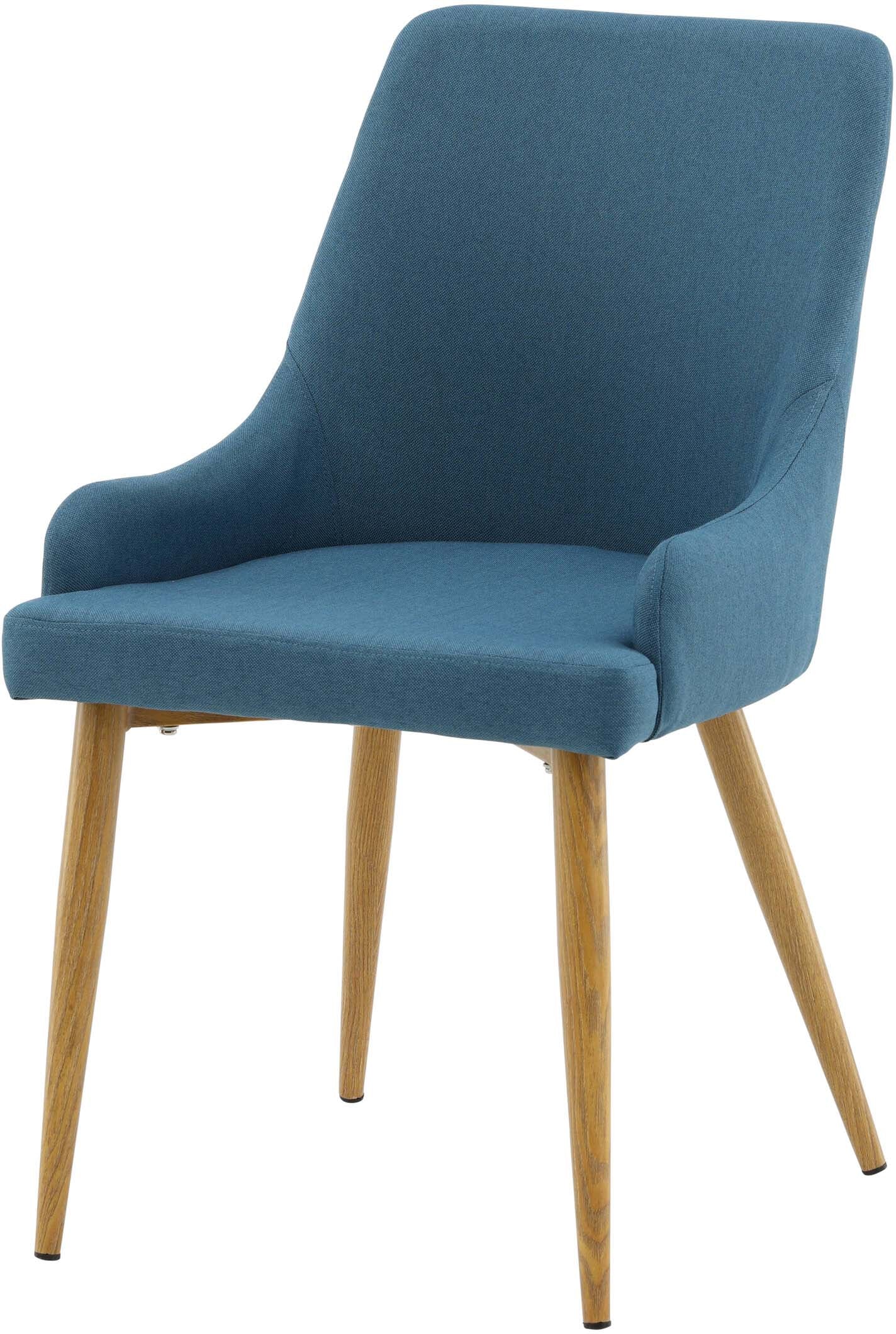 Plaza Stuhl in Blau / Natur präsentiert im Onlineshop von KAQTU Design AG. Stuhl ist von Venture Home