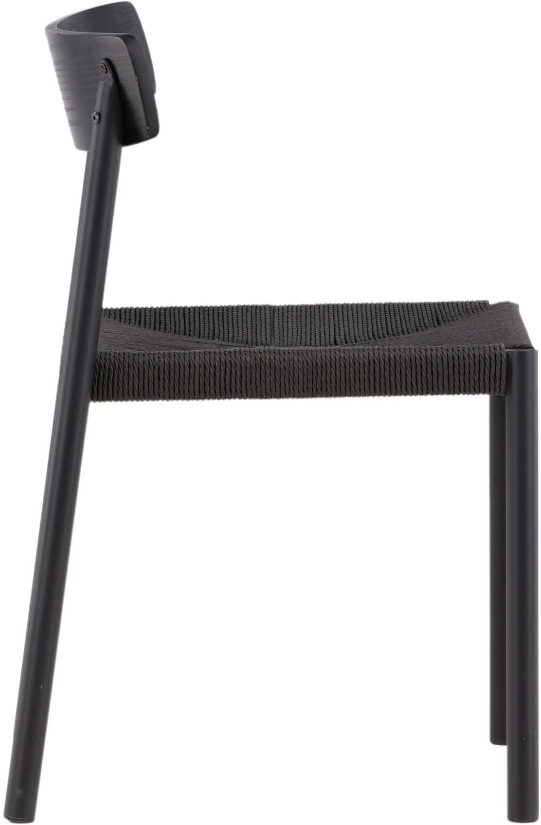 Malmö Stuhl in Schwarz präsentiert im Onlineshop von KAQTU Design AG. Stuhl ist von Vind