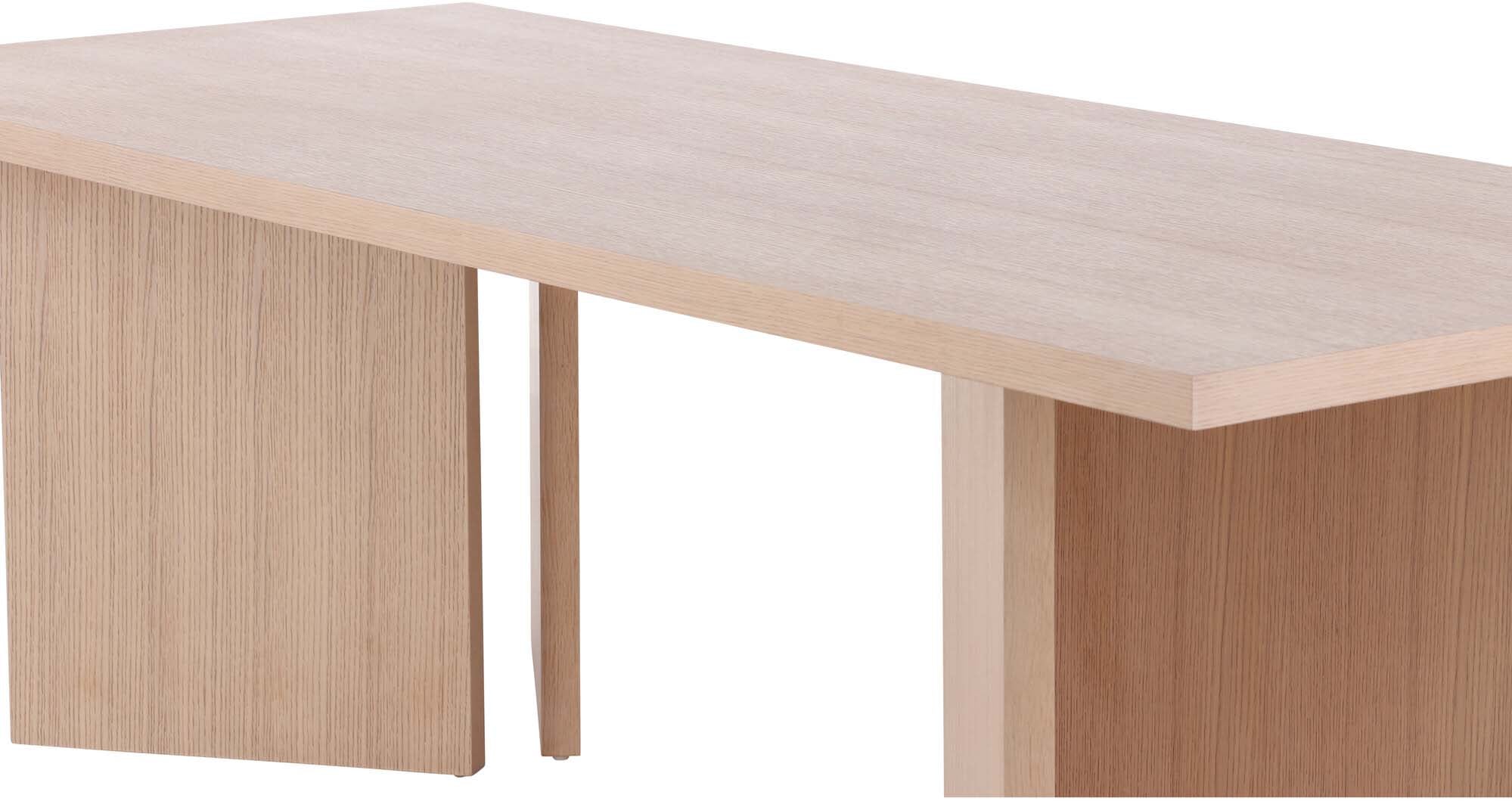 Bassholmen Tisch in Tünchen präsentiert im Onlineshop von KAQTU Design AG. Esstisch ist von Vind