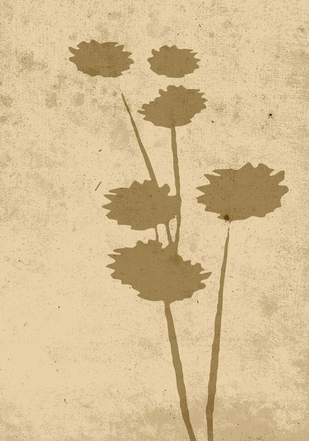 Flower Art Poster - KAQTU Design