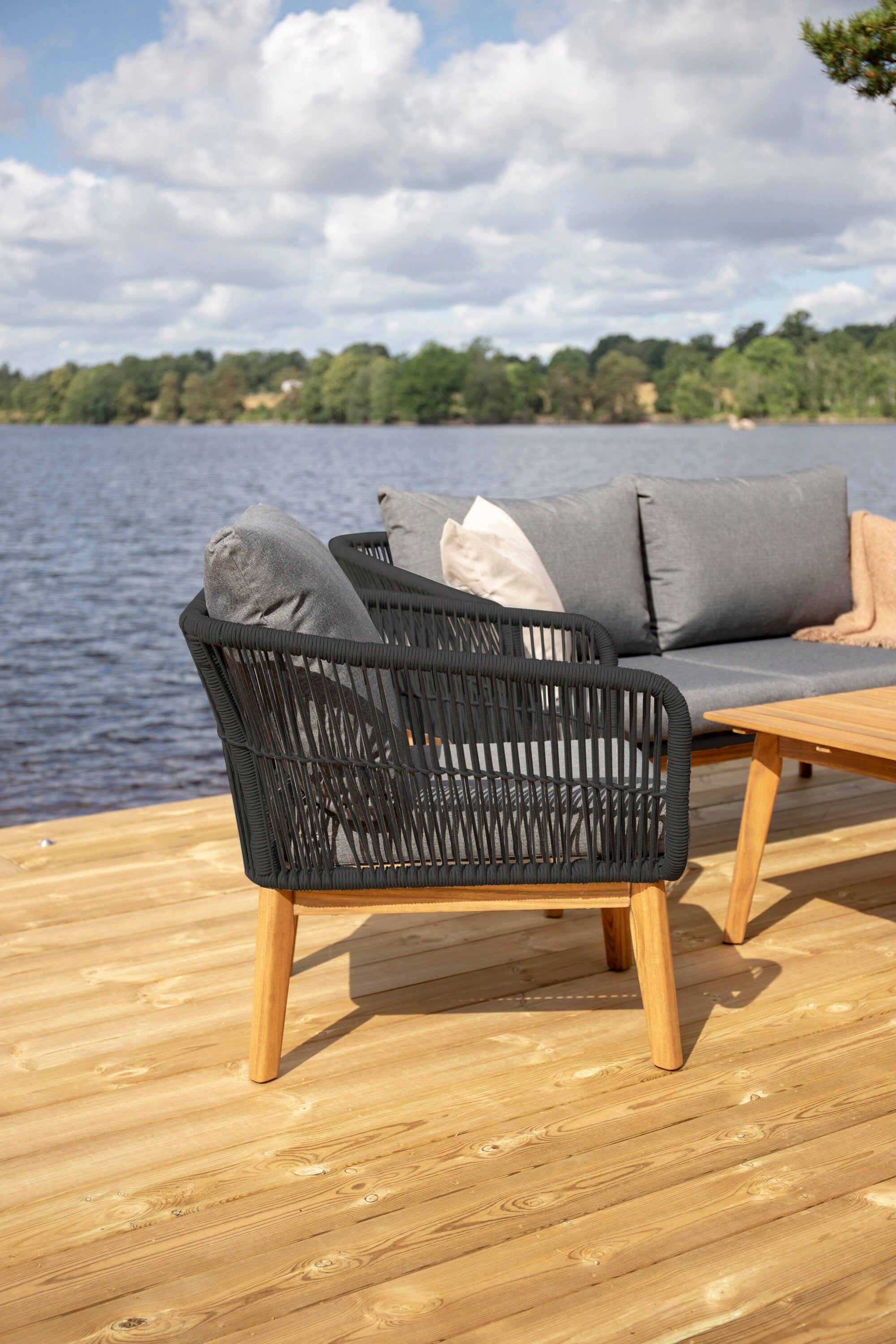 Chania Sofa Outdoorset 110cm - KAQTU Design