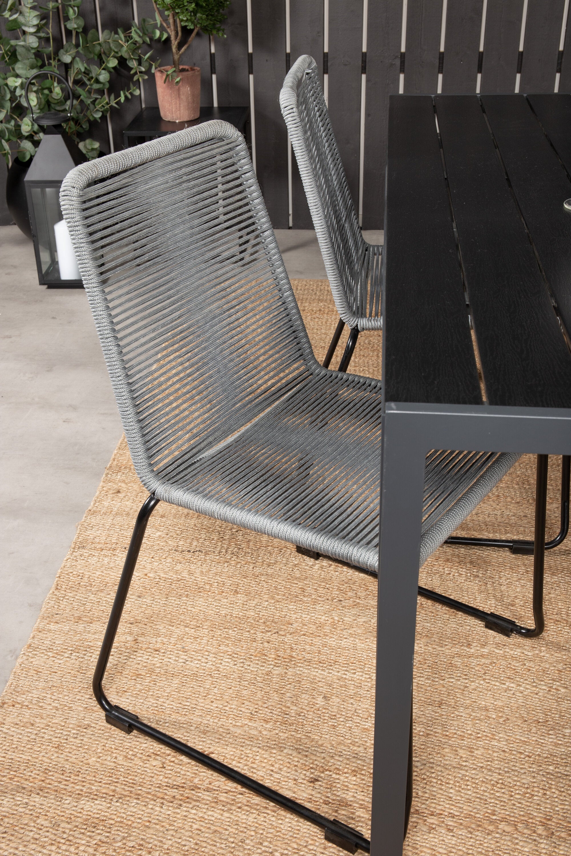 Break Outdoor-Tischset + Lindos 150cm/4St. - KAQTU Design