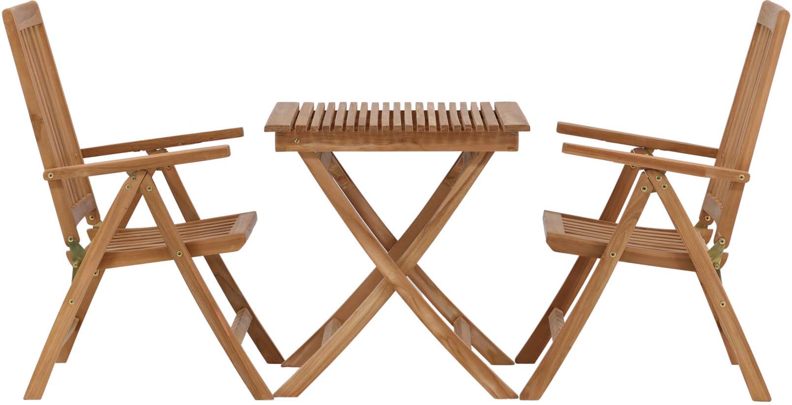 Ghana Outdoor-Tischset + Kenya 70cm/2St. in Natur präsentiert im Onlineshop von KAQTU Design AG. Gartentischset ist von Venture Home