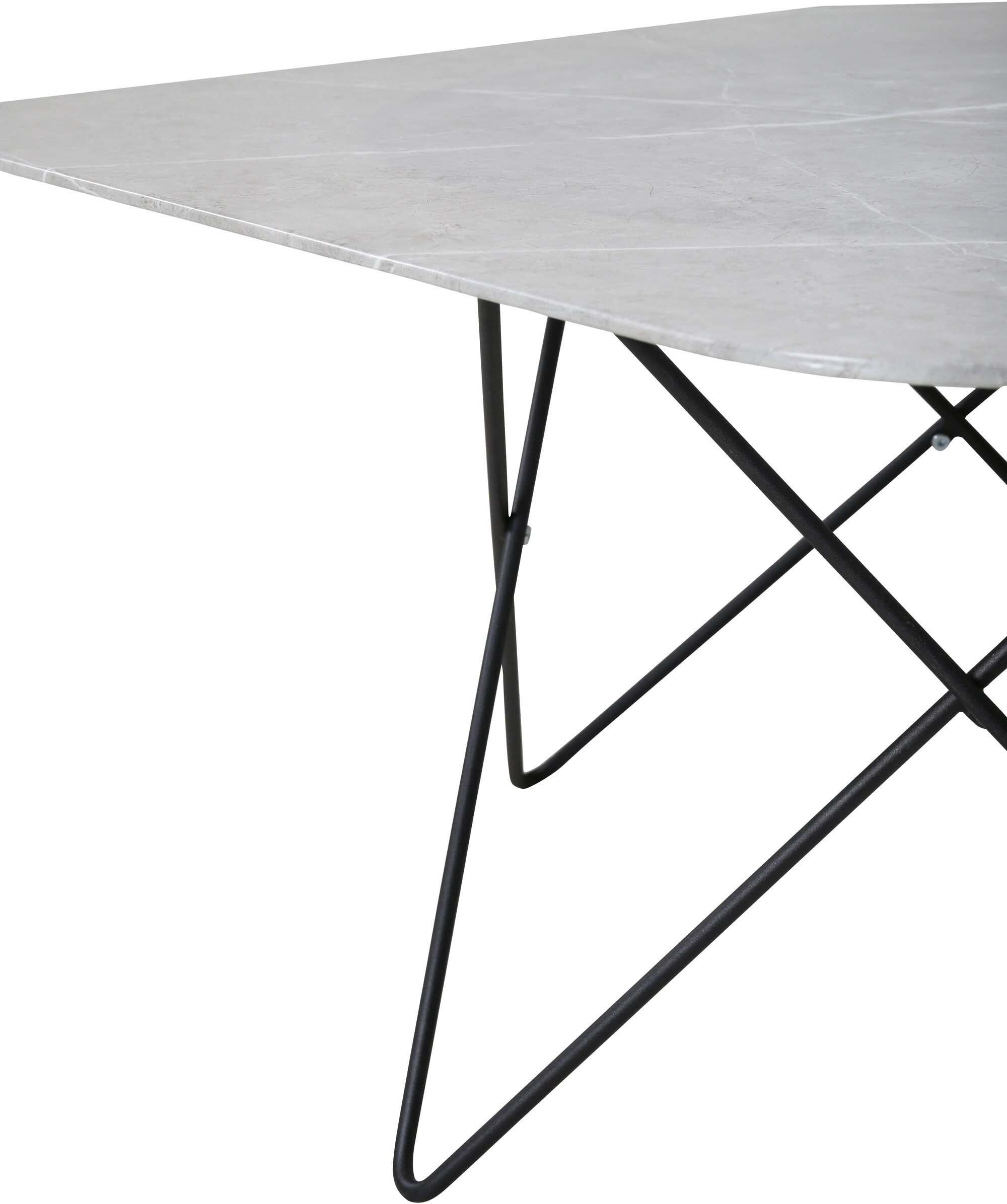Tristar Beistelltisch in Grau / Schwarz präsentiert im Onlineshop von KAQTU Design AG. Beistelltisch ist von Venture Home