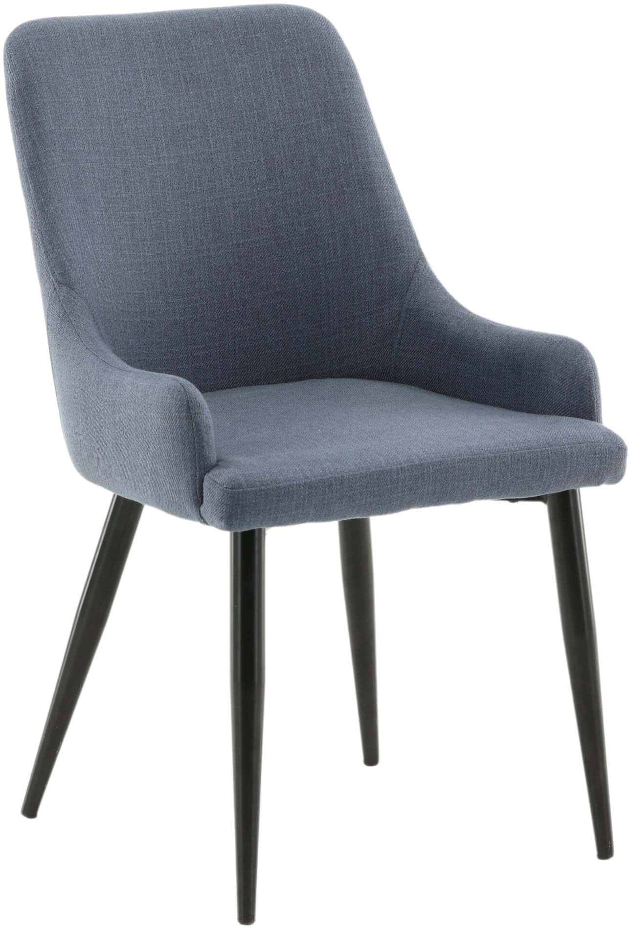 Plaza Stuhl in Blau / Schwarz präsentiert im Onlineshop von KAQTU Design AG. Stuhl ist von Venture Home
