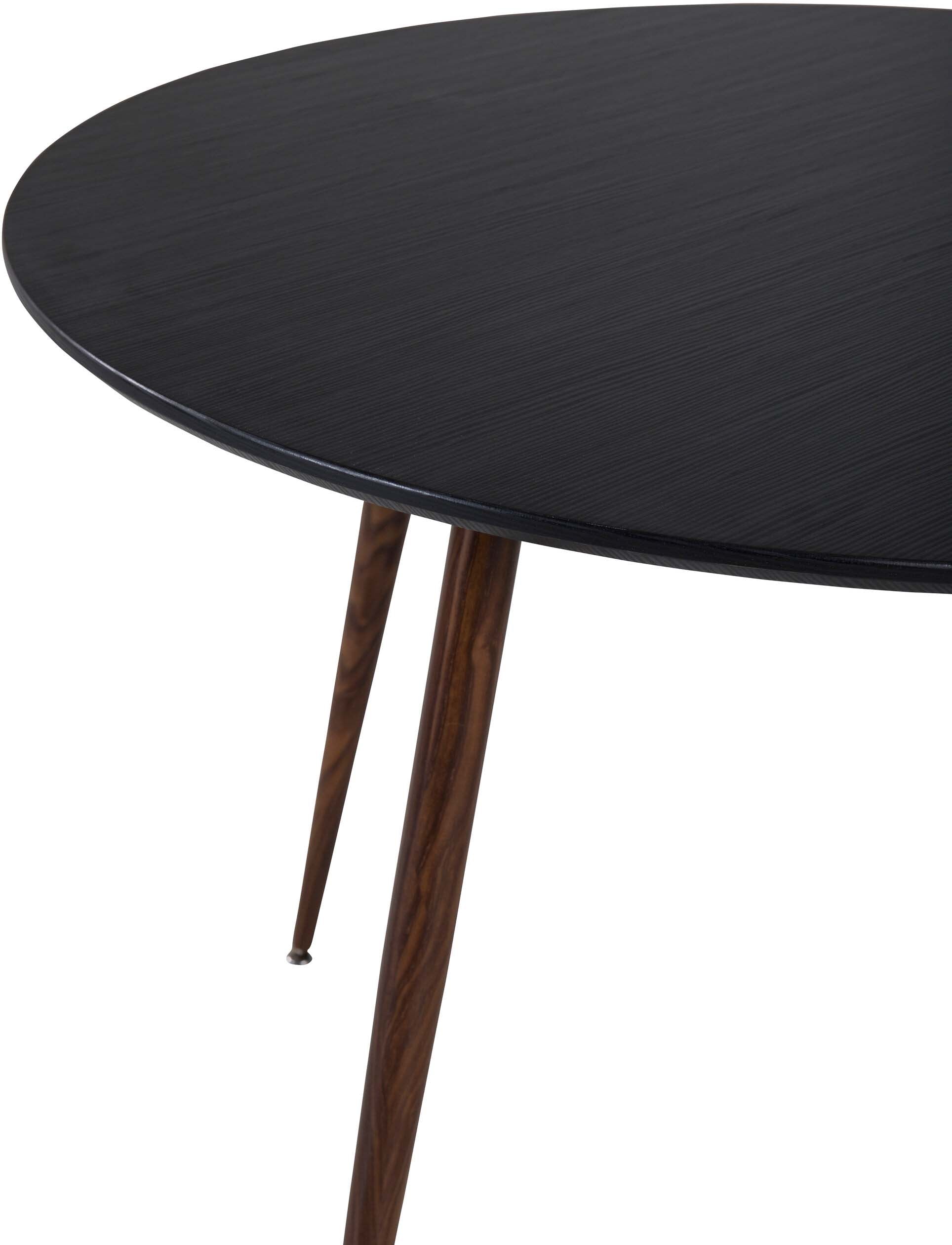 Plaza Tisch in Schwarz / Braun präsentiert im Onlineshop von KAQTU Design AG. Esstisch ist von Venture Home