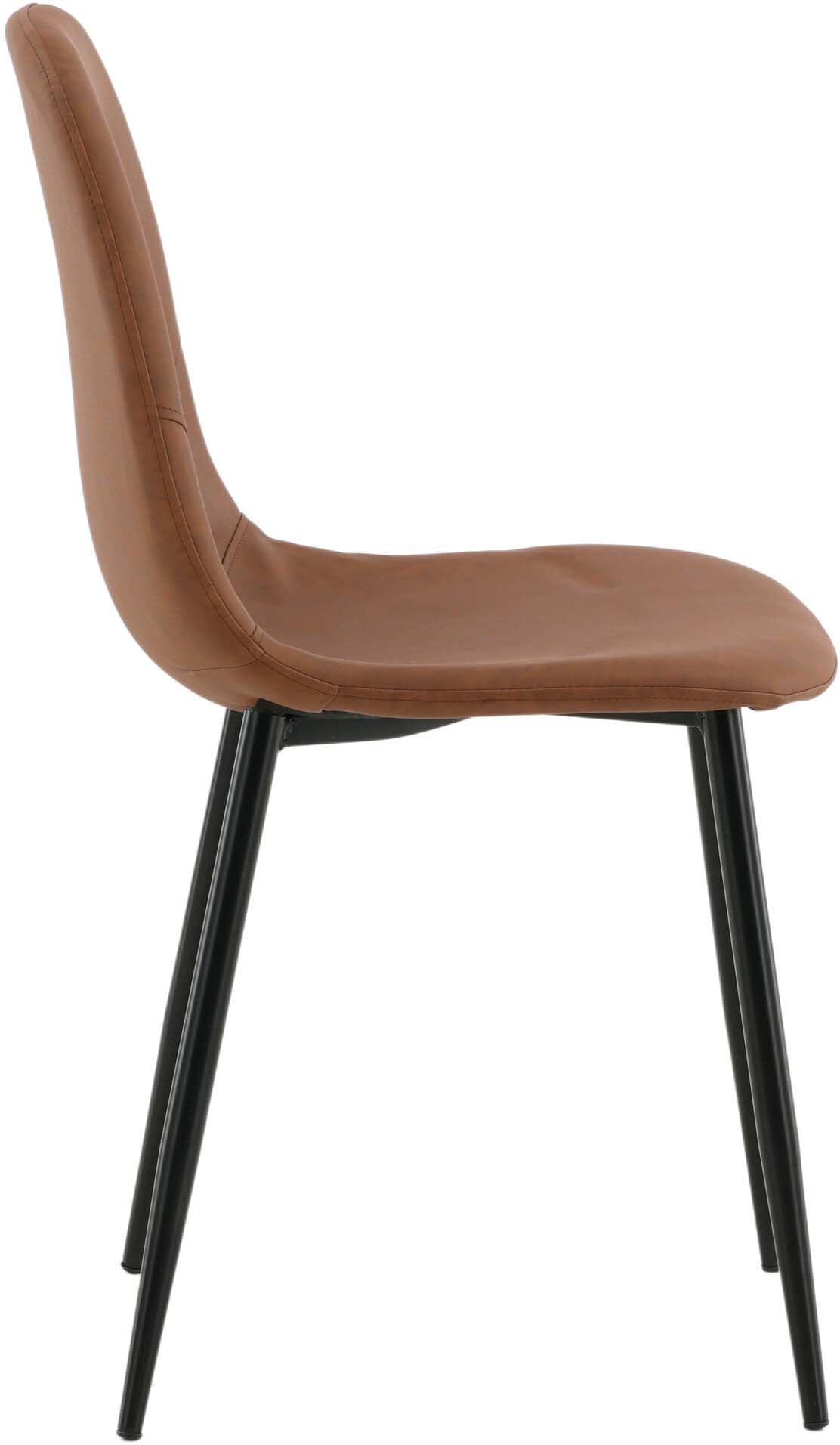 Polar Stuhl in Braun präsentiert im Onlineshop von KAQTU Design AG. Stuhl ist von Venture Home