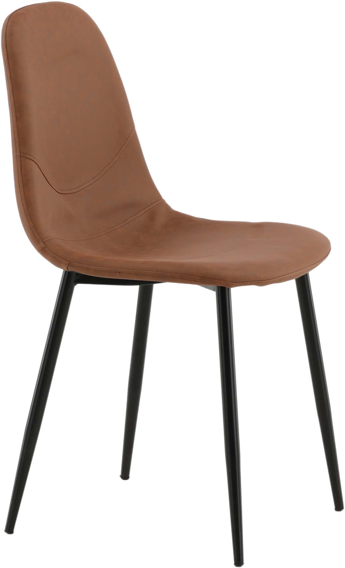 Polar Stuhl in Braun präsentiert im Onlineshop von KAQTU Design AG. Stuhl ist von Venture Home