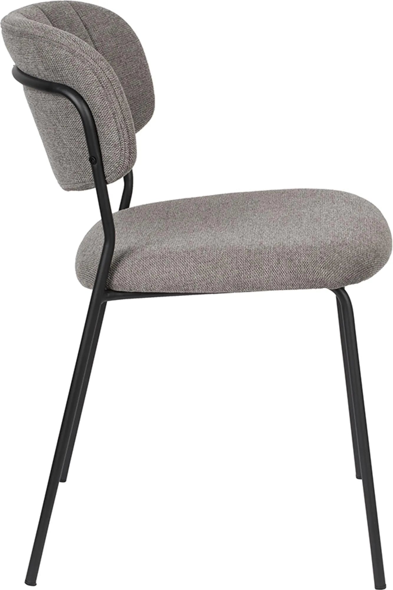 Eleganter Stuhl Jolien V1: Gepolstert für stilvolle Wohnräume.