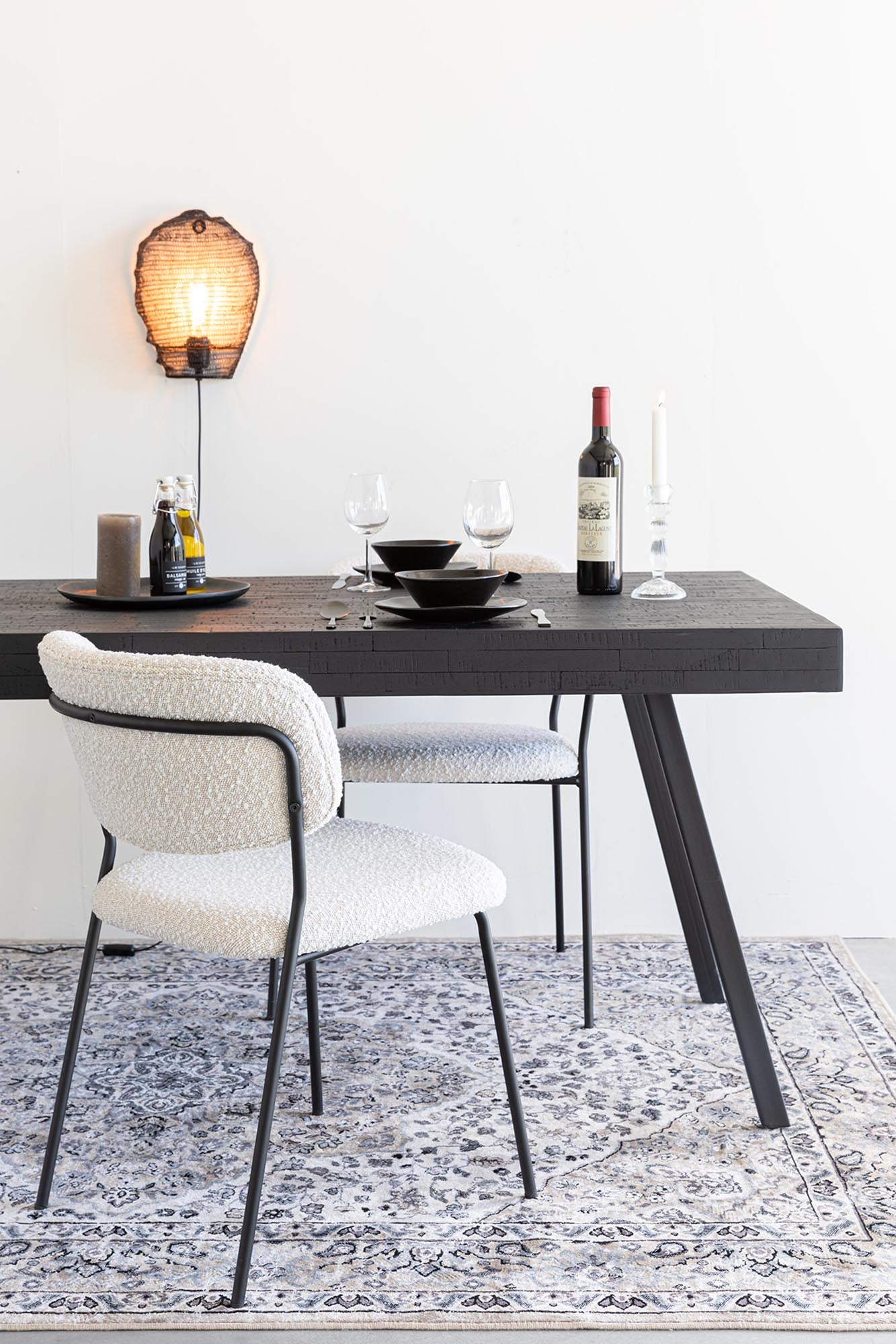 Komfortabler Stuhl Jolien V2 von White Label Living, stilvoll gepolstert.