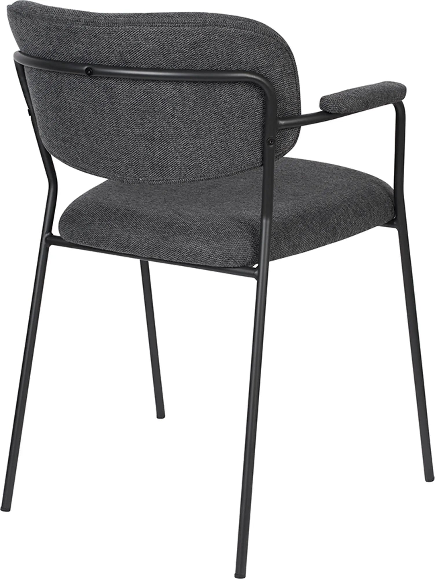 Komfortabler Jolien Stuhl mit Polsterung von White Label Living.