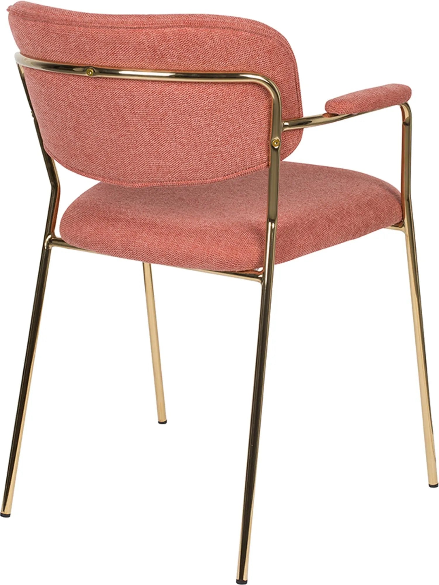 Stilvoller Jolien Armlehnstuhl, gepolstert, von White Label Living.