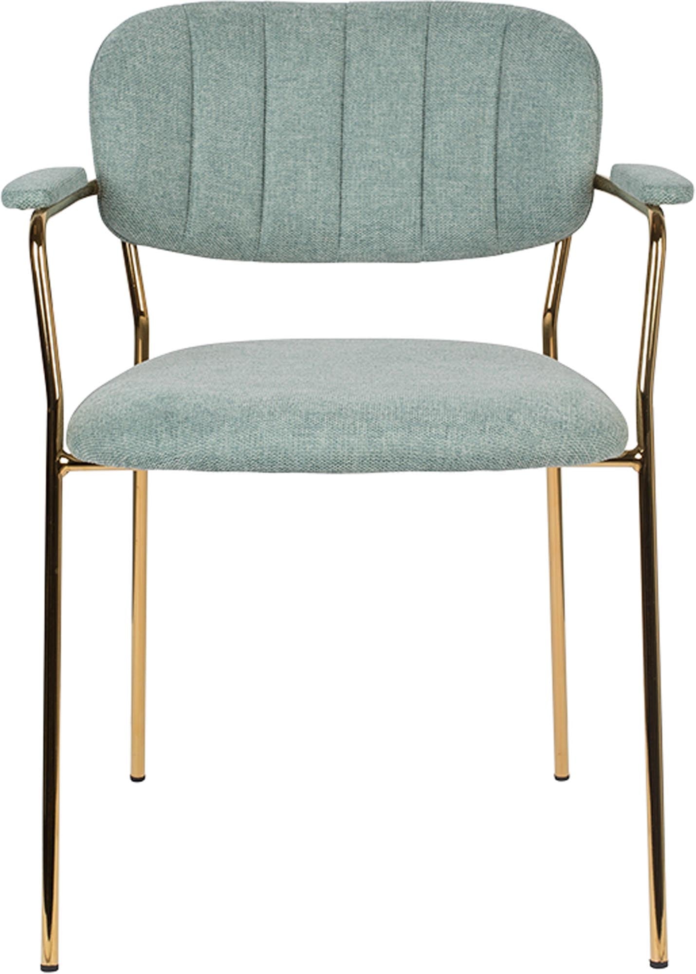 Komfortabler Jolien Stuhl mit Polsterung von White Label Living.