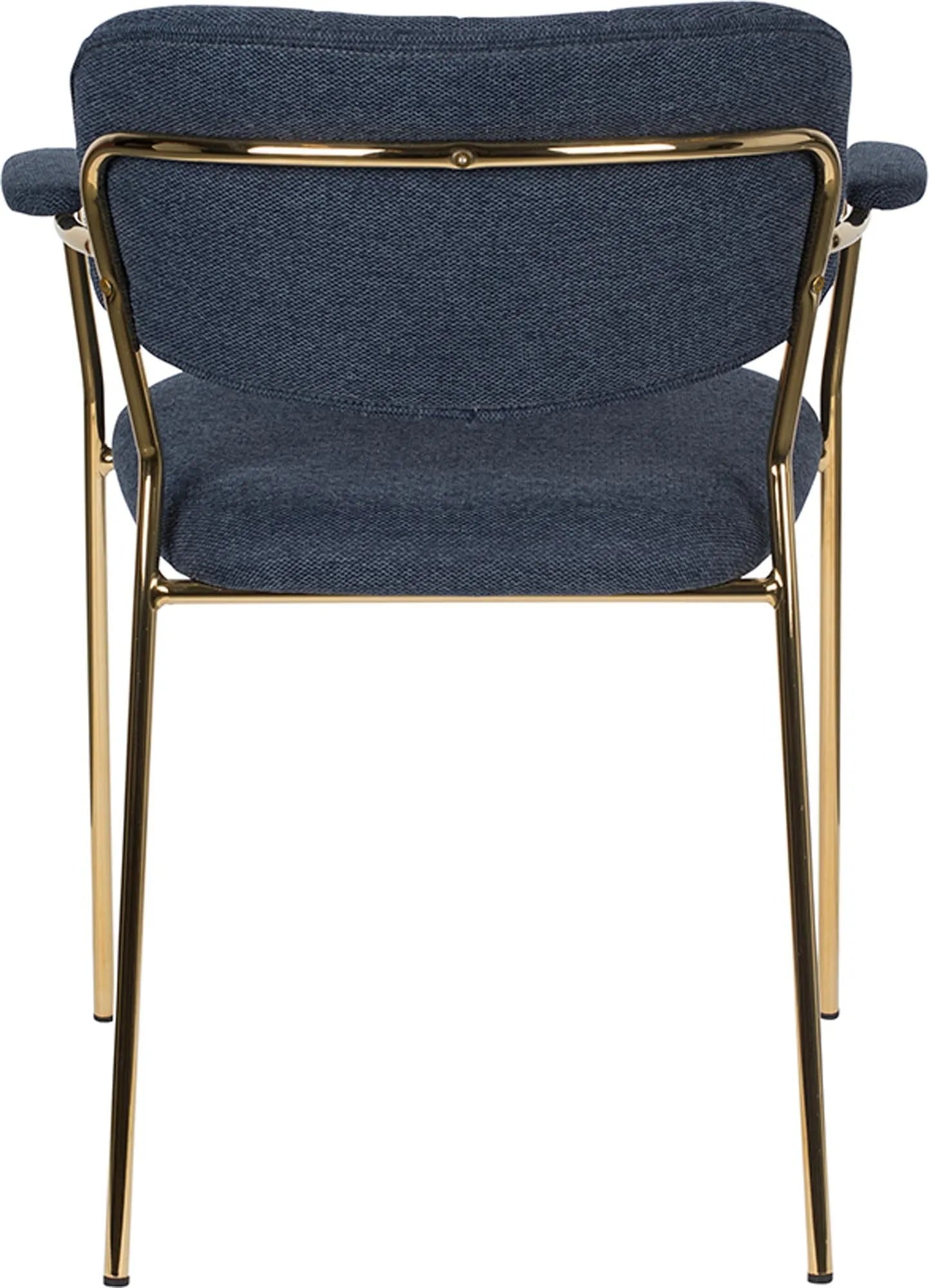 Stilvoller Jolien Armlehnstuhl, gepolstert, von White Label Living.