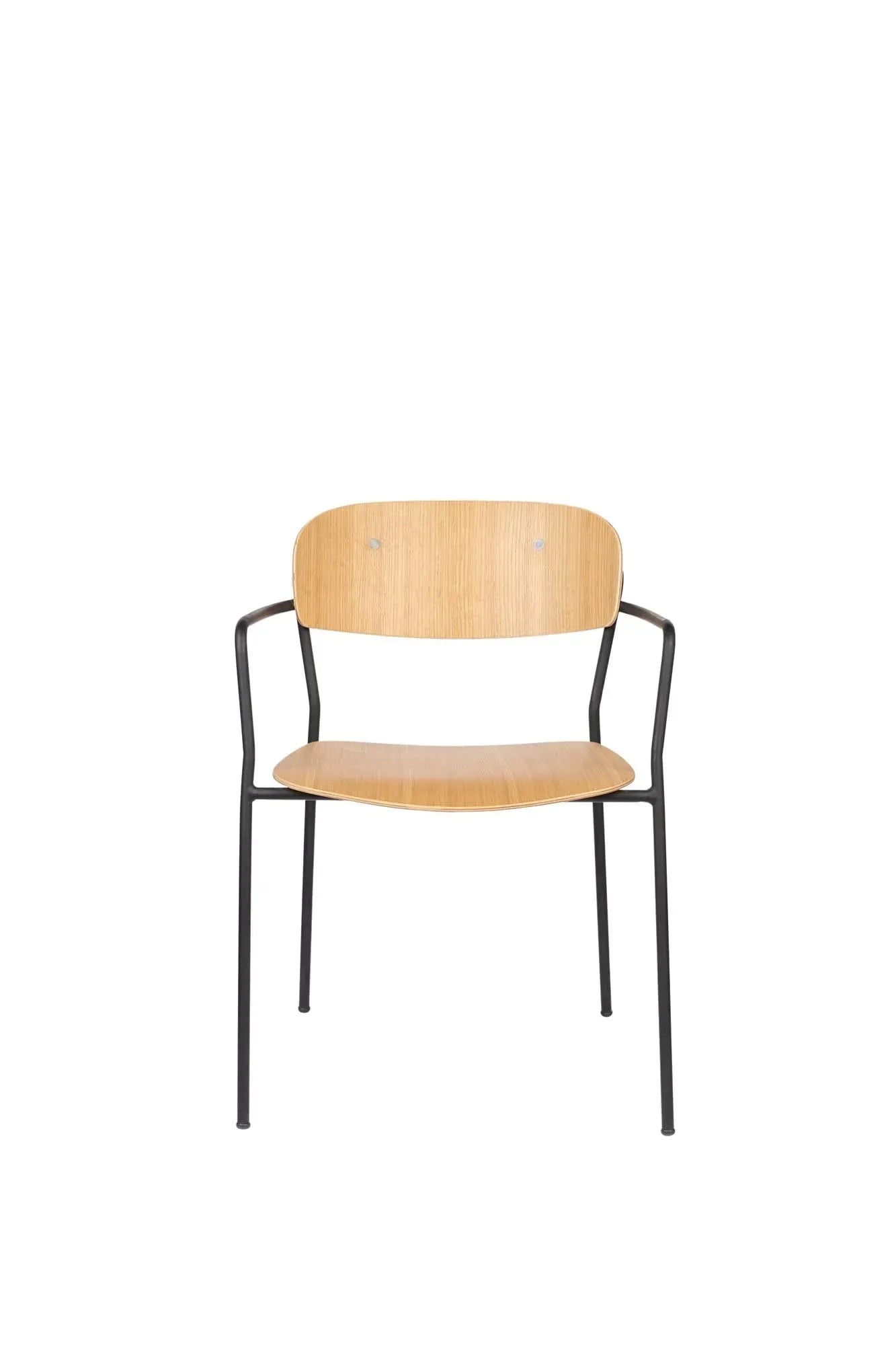 Komfortabler Armlehnstuhl Jolien von White Label Living, zeitlos chic.