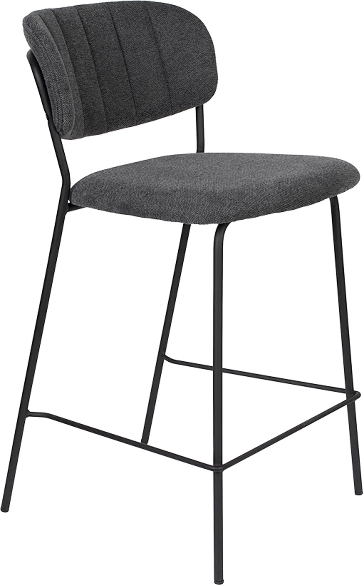 Der gepolsterte Barstuhl Jolien von White Label Living vereint Komfort und Stil. Erhältlich in verschiedenen Farben, bietet er langlebige Qualität für Ihre Bar.