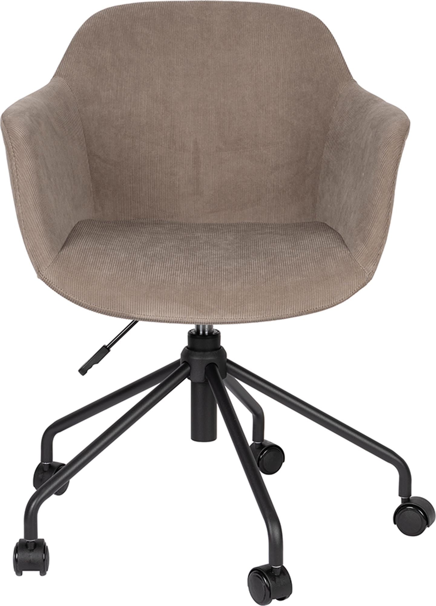 Eleganter Bürostuhl JUNZO RIB für stilvolles Arbeiten von White Label.