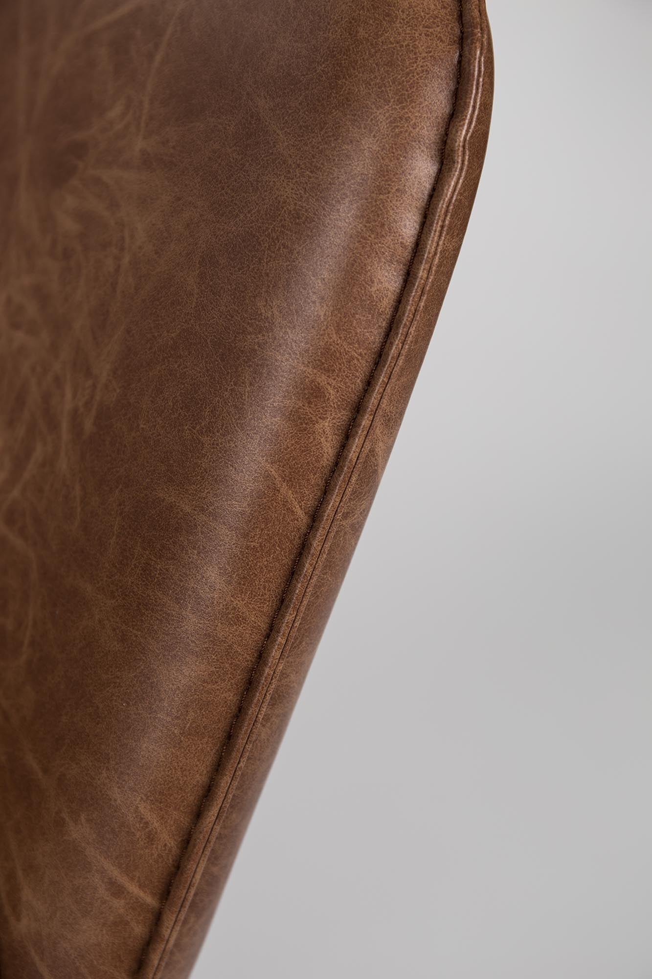 Moderner Sessel BON von White Label Living in stilvollem Grau.