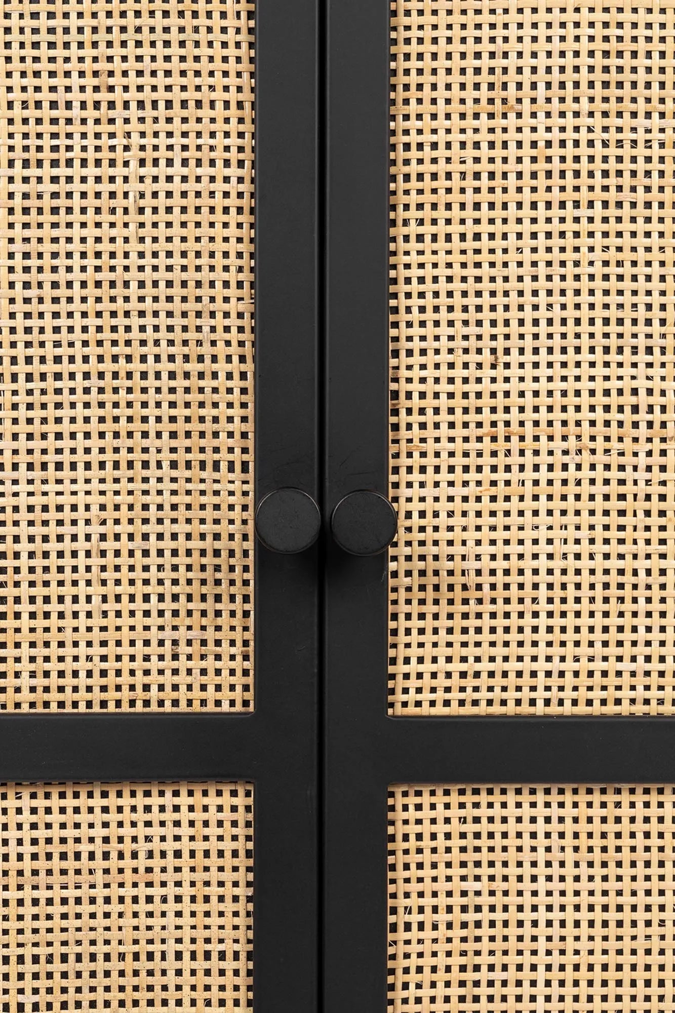 Stilvolles Guuji Cabinet Low mit 2 Türen von White Label Living.