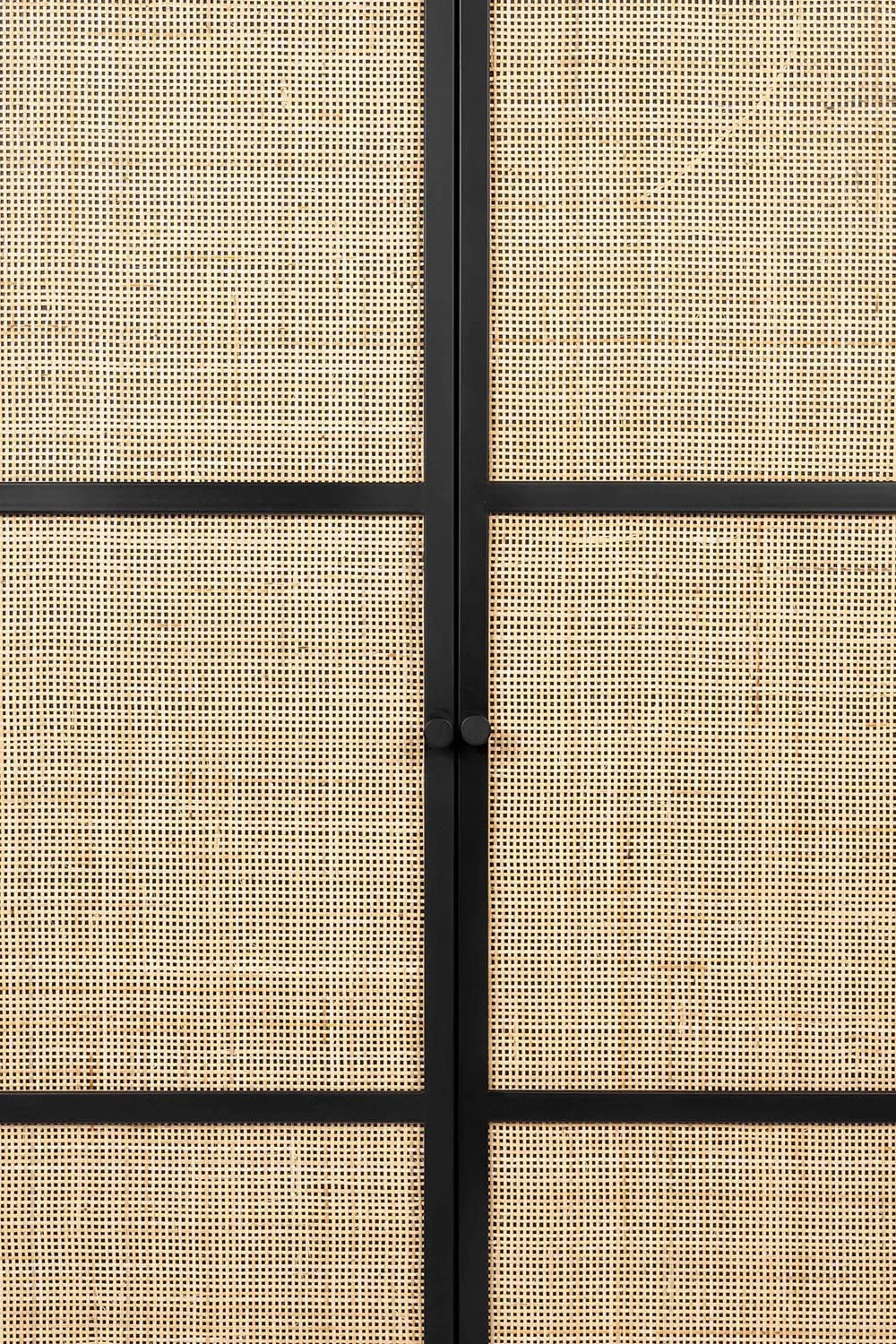 Elegantes Guuji High Cabinet mit 2 Türen von White Label Living.