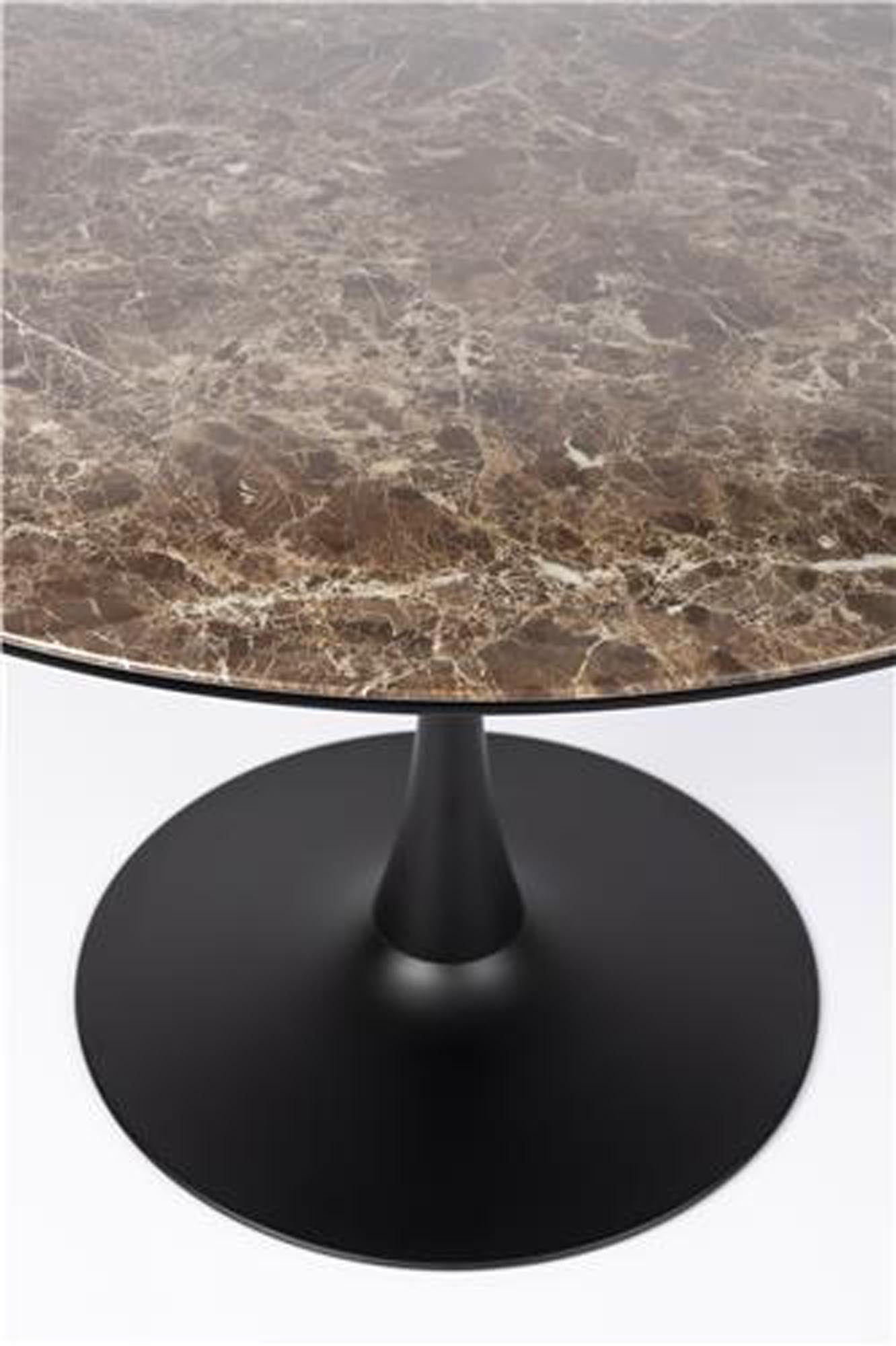 Moderner MARU BROWN Tisch von White Label Living für Ihr Esszimmer.