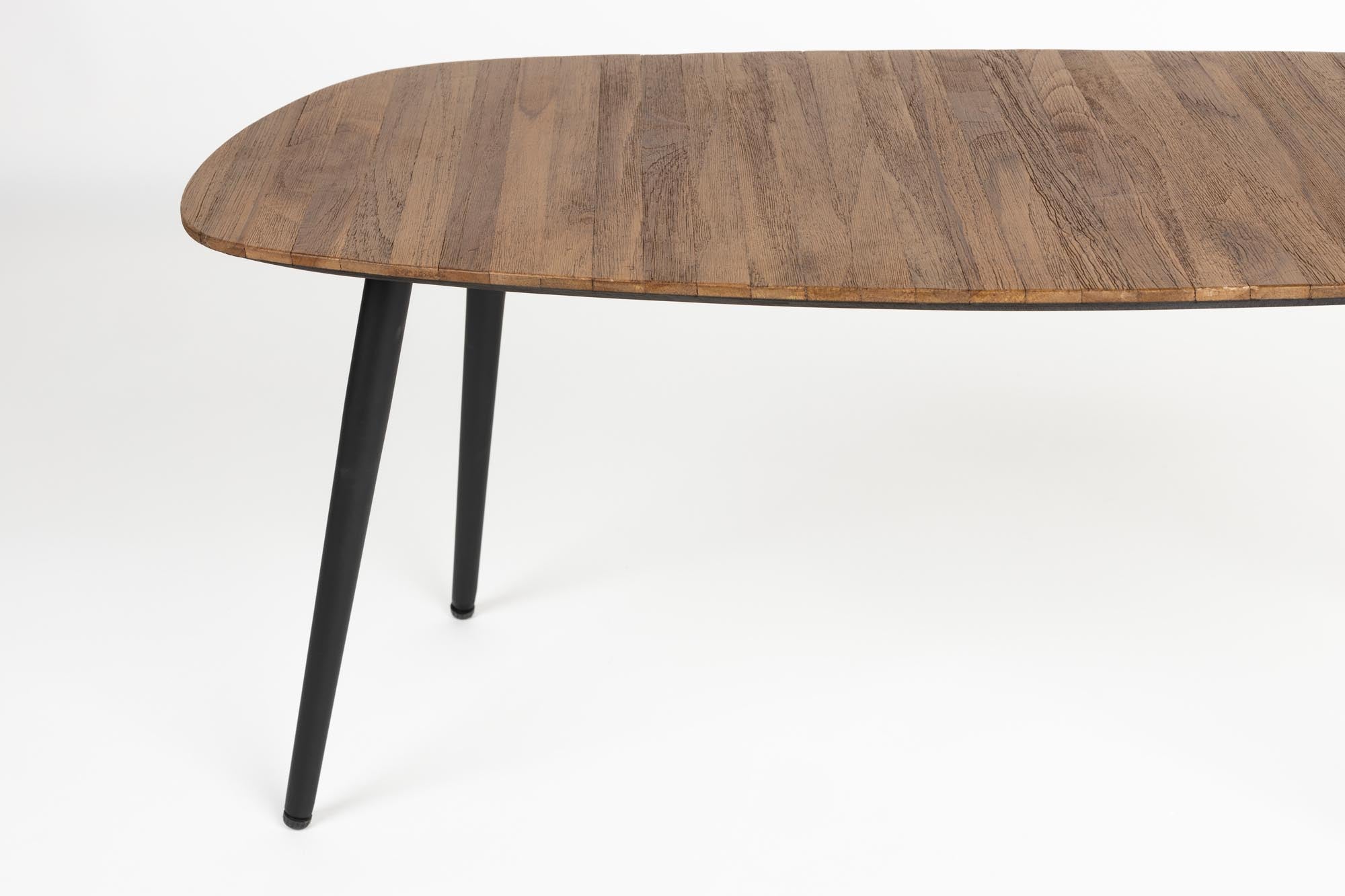 Moderner Couchtisch Gualdo von White Label Living, stilvolles Design, hochwertige Materialien, ideal für zeitgemäße Wohnräume.