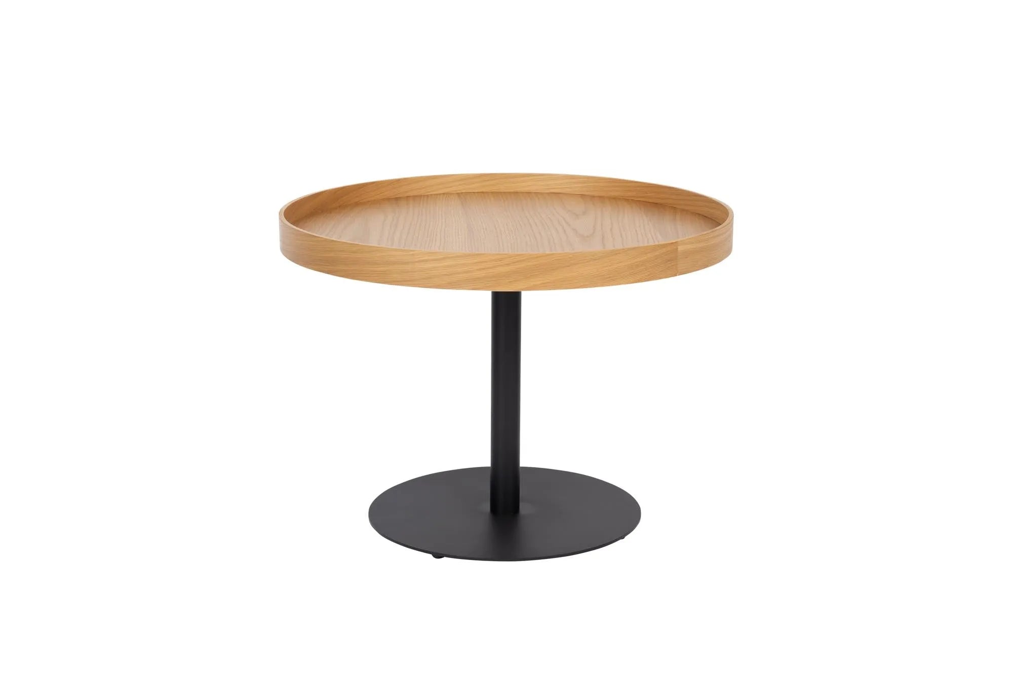 Eleganter Beistelltisch Yuri Oak M aus robustem Eichenholz gefertigt.