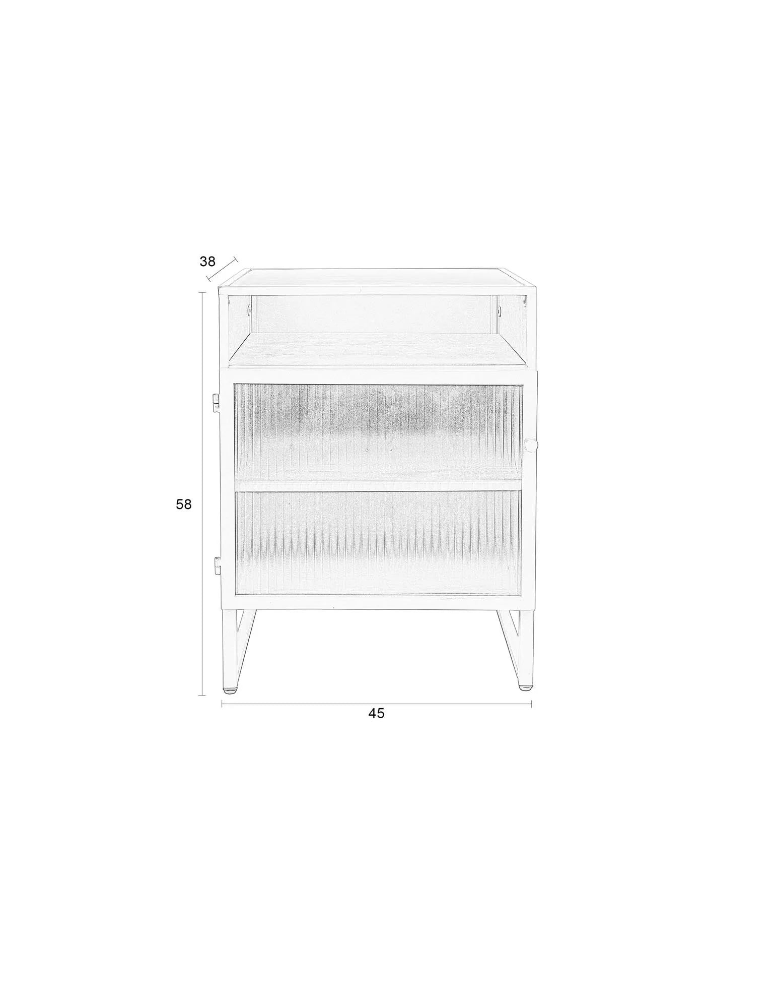Cabinet Herbe Small: Zeitloses Design für moderne Wohnräume.