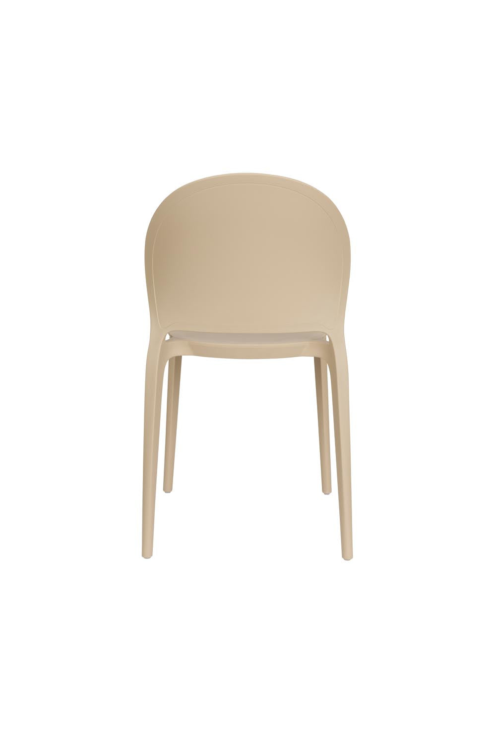 Robuster Sjoerd Beige: Perfekter Outdoor-Stuhl für stilvolle Gärten.