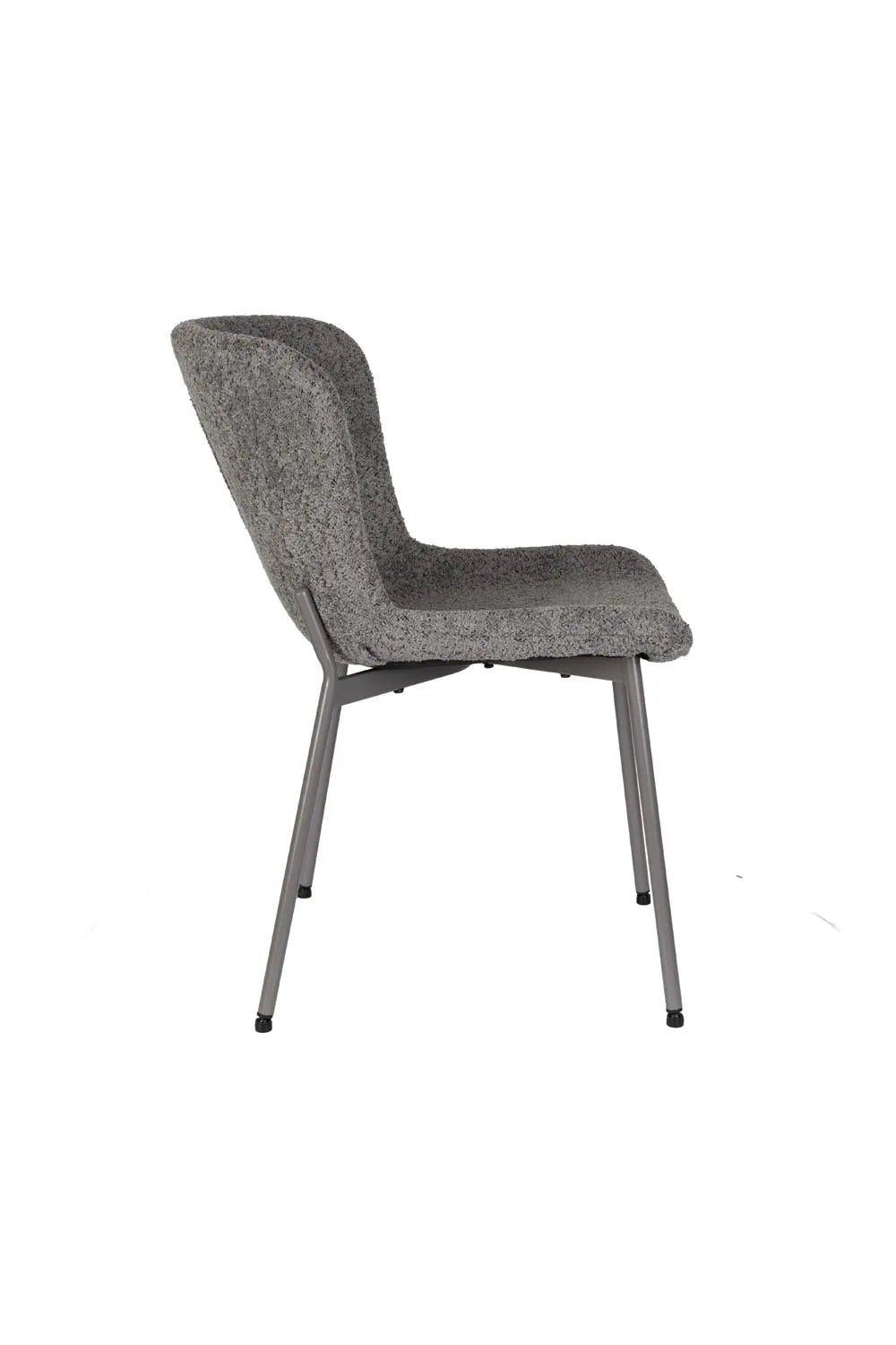 Moderner Marion Stuhl in Off Grey von White Label Living.