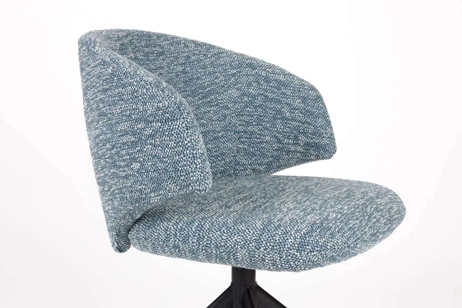 Moderner Balado Stuhl in Blau von White Label Living für Ihr Zuhause.