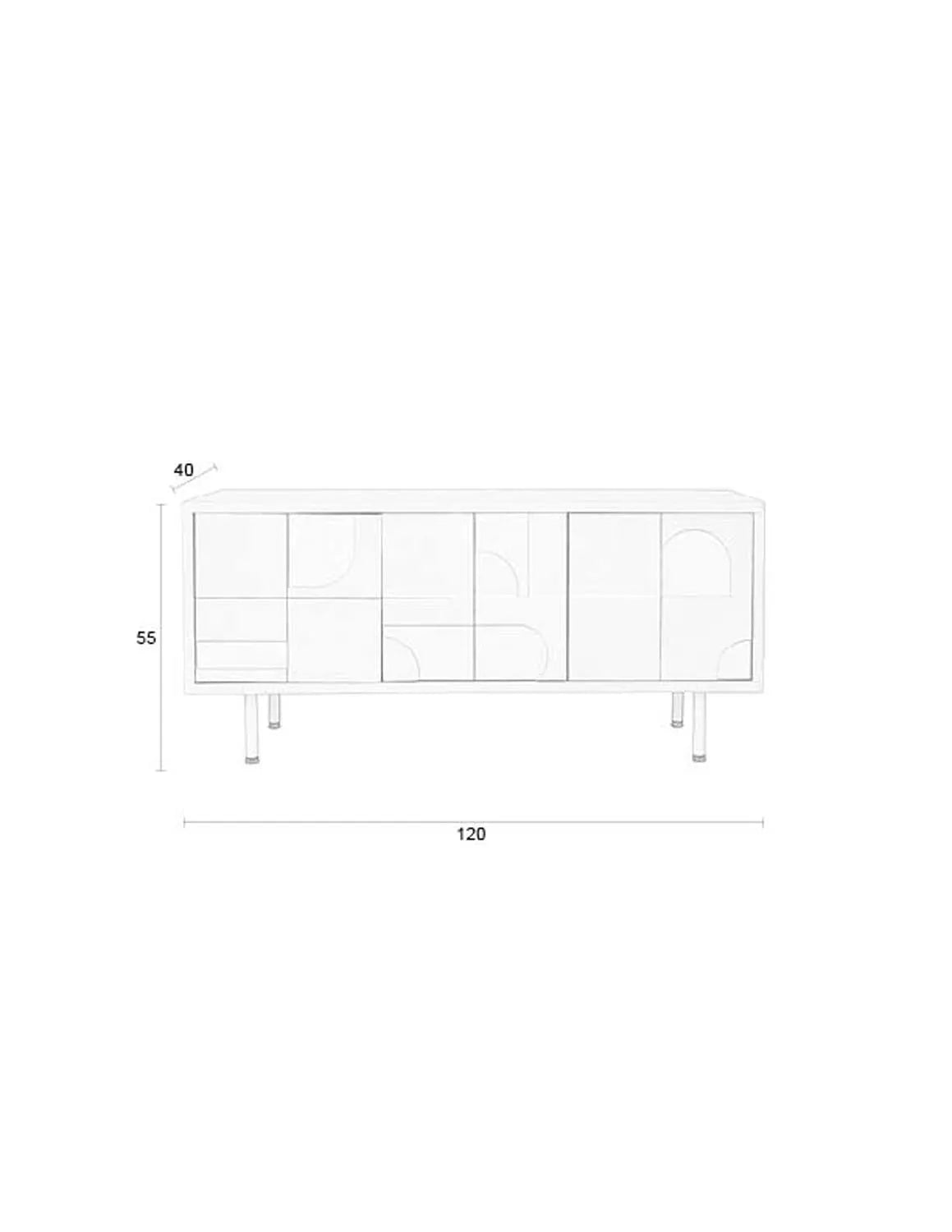 Sideboard Funk: Zeitloses Design mit vielseitiger Funktionalität.
