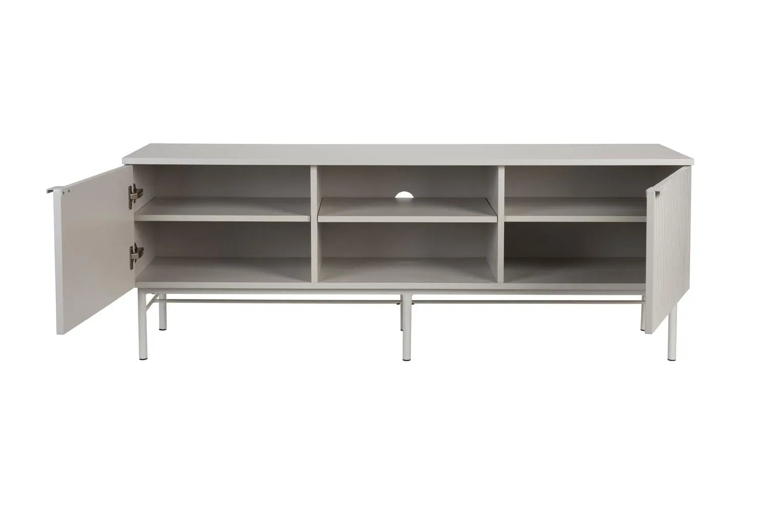 Modernes Sideboard Cayo Low von White Label Living für stilvolle Räume.