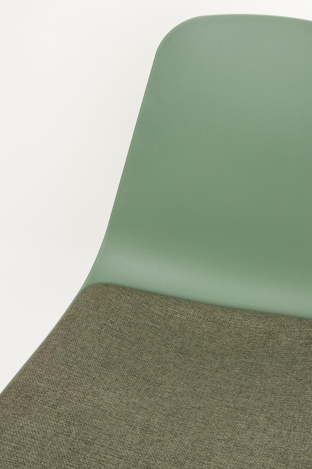 Stuhl Jeffrey Green: Eleganz und Komfort von White Label Living.