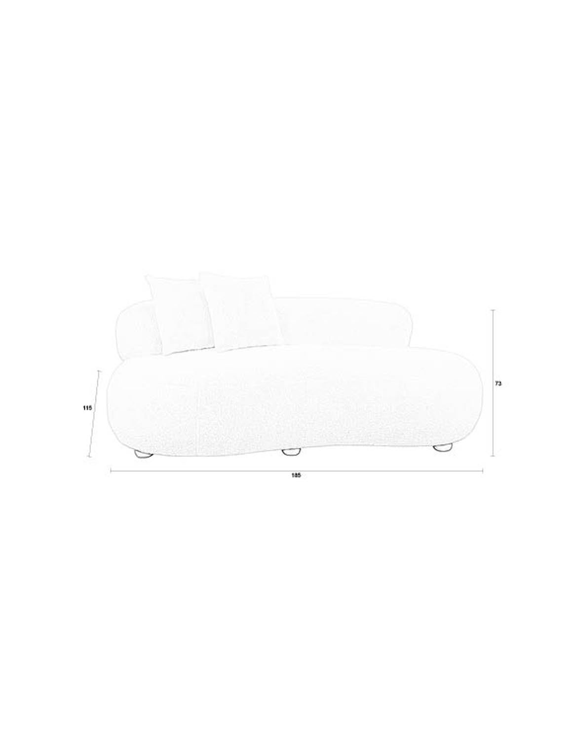 Sofa Noxx: Stilvolles Design für zeitlose Wohnkultur von White Label.