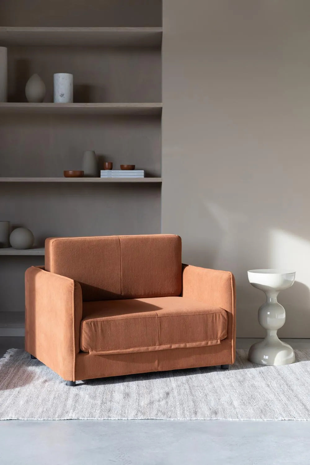 Lars Beistelltisch Elfenbein: Stilvolles Design von White Label Living.