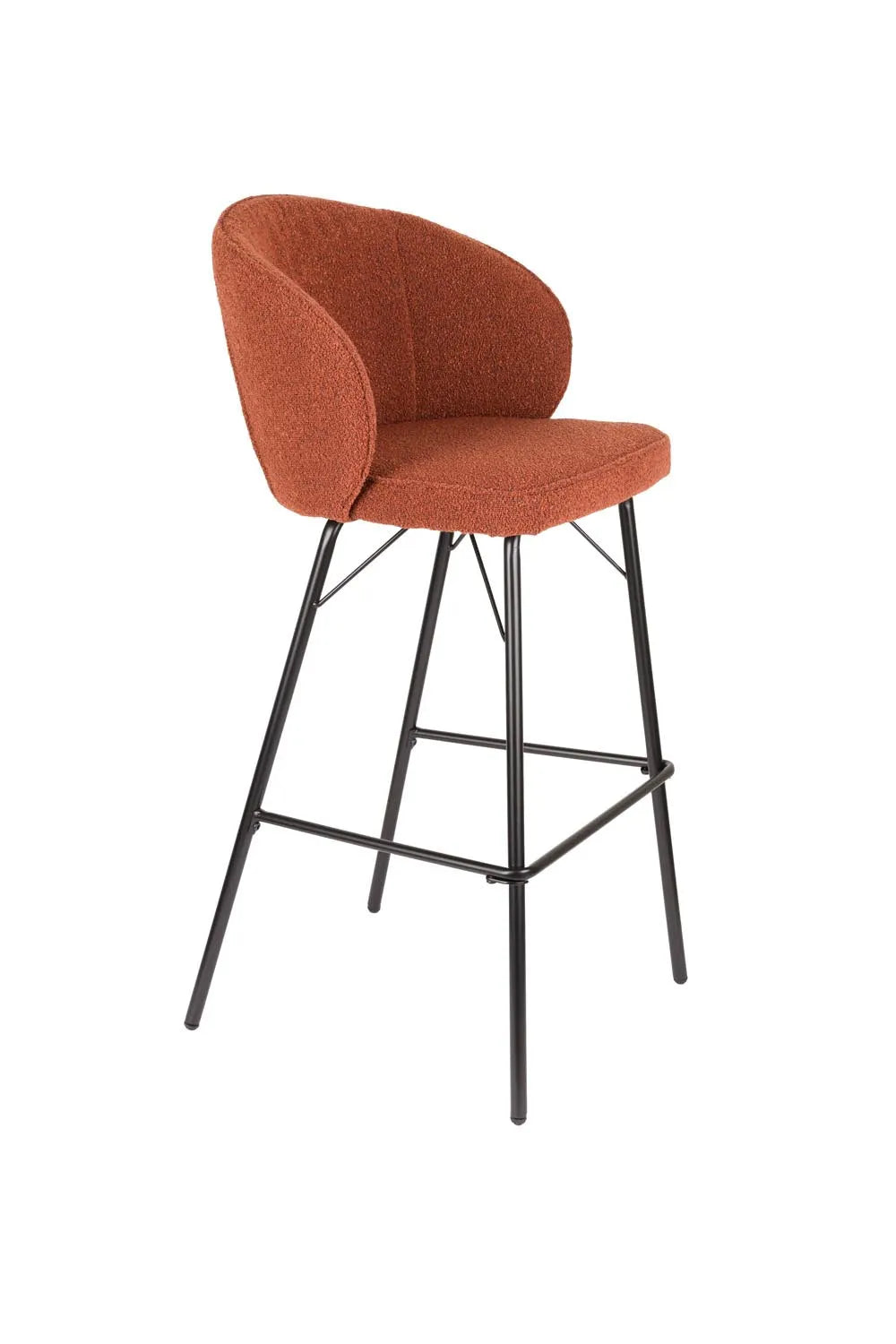 Eleganter Barhocker Joa Terra von White Label Living für modernes Wohnen.