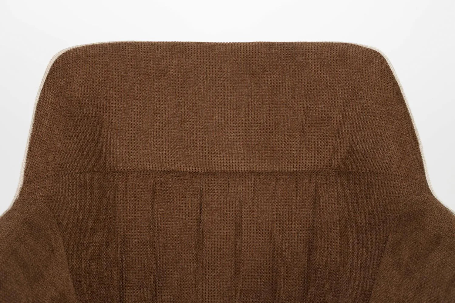 Komfortabler Daley Sessel in Beige/Braun von White Label Living.