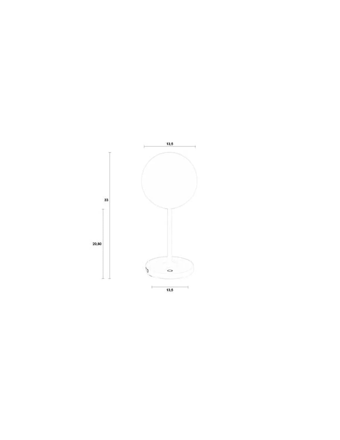 Stilvolle Tischlampe Hub Beige: Zeitloses Design für jeden Raum.