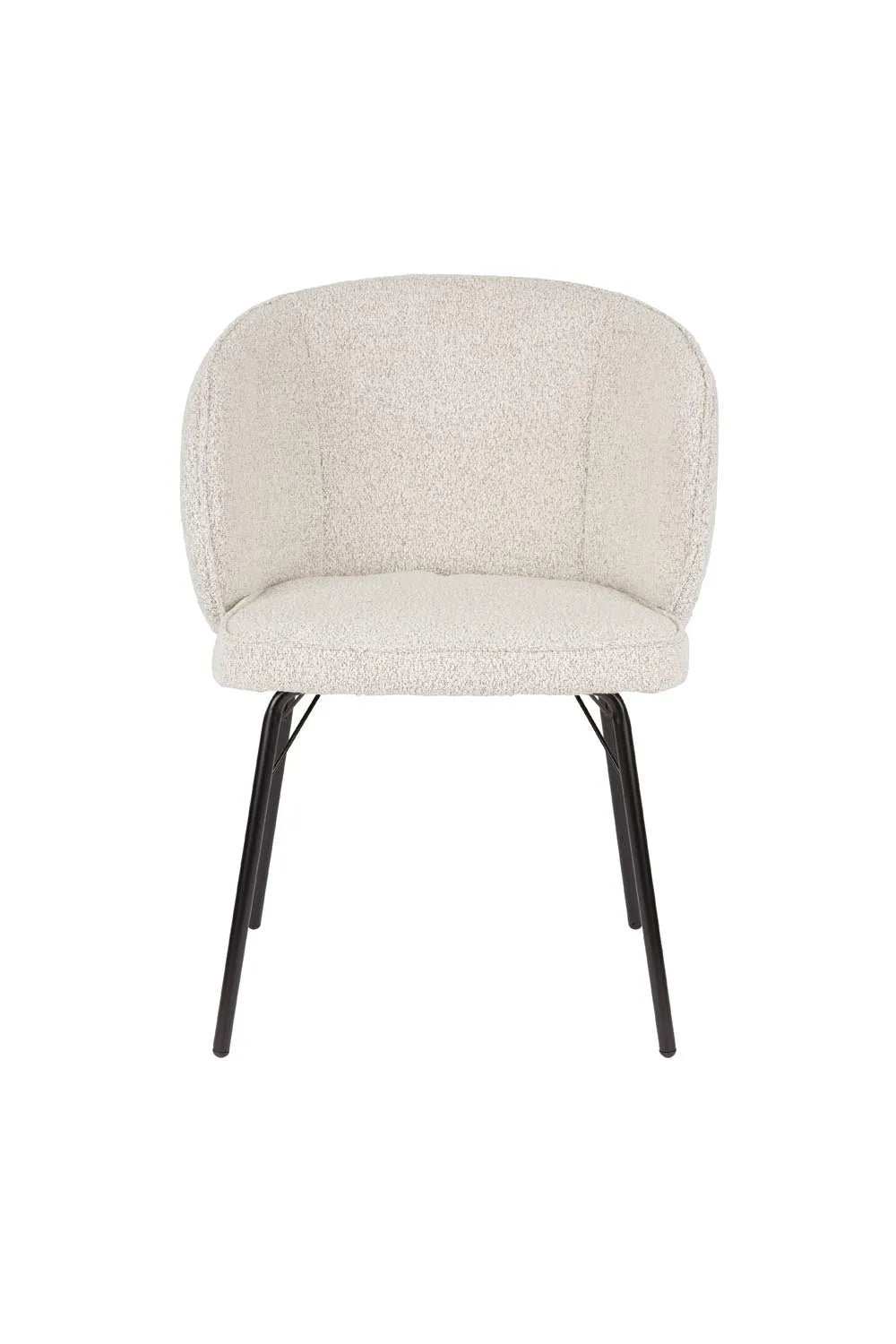 Eleganter Stuhl Joa Beige von White Label Living für zeitlose Eleganz.