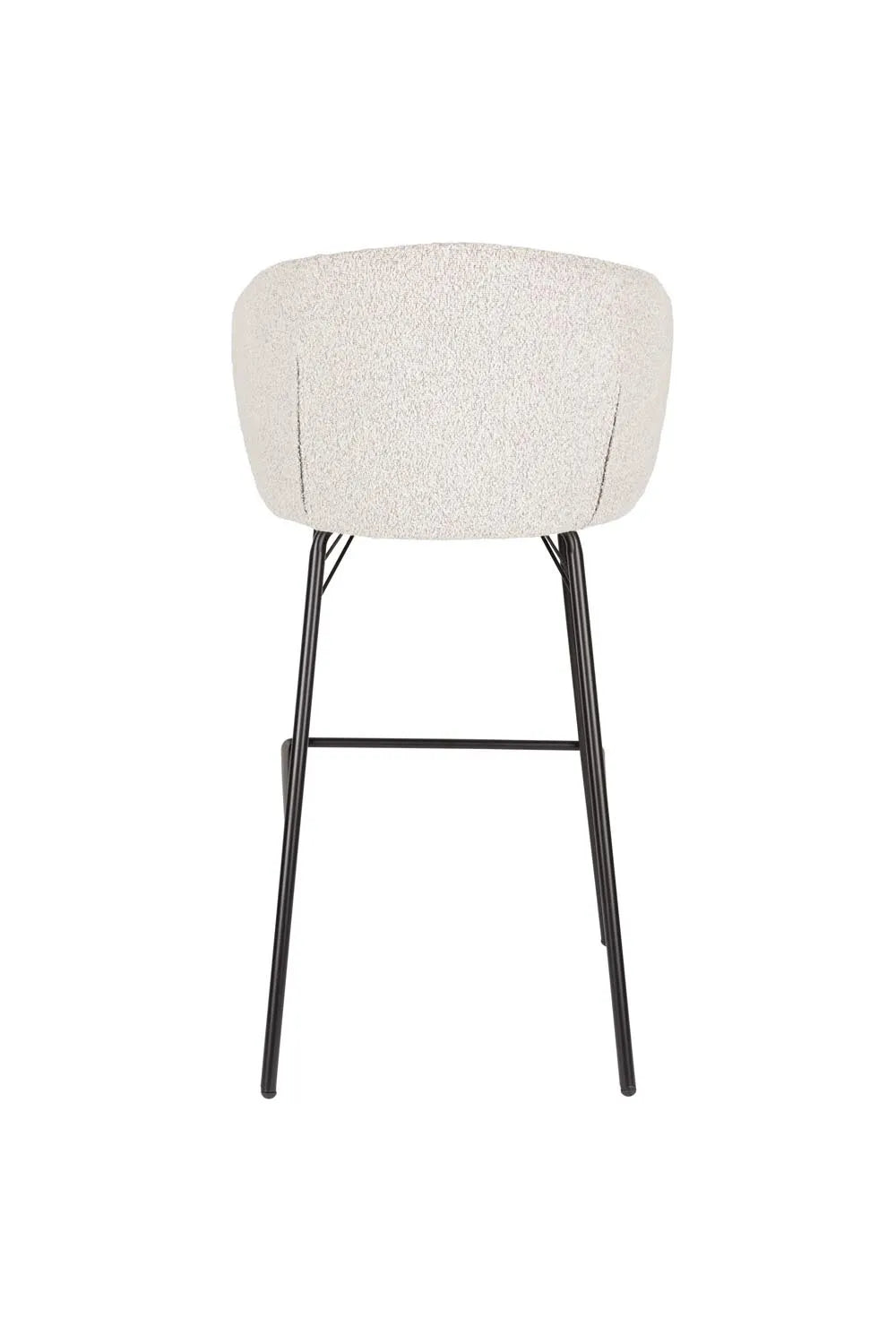 Moderner Barhocker Joa Beige von White Label Living für stilvolle Bars.