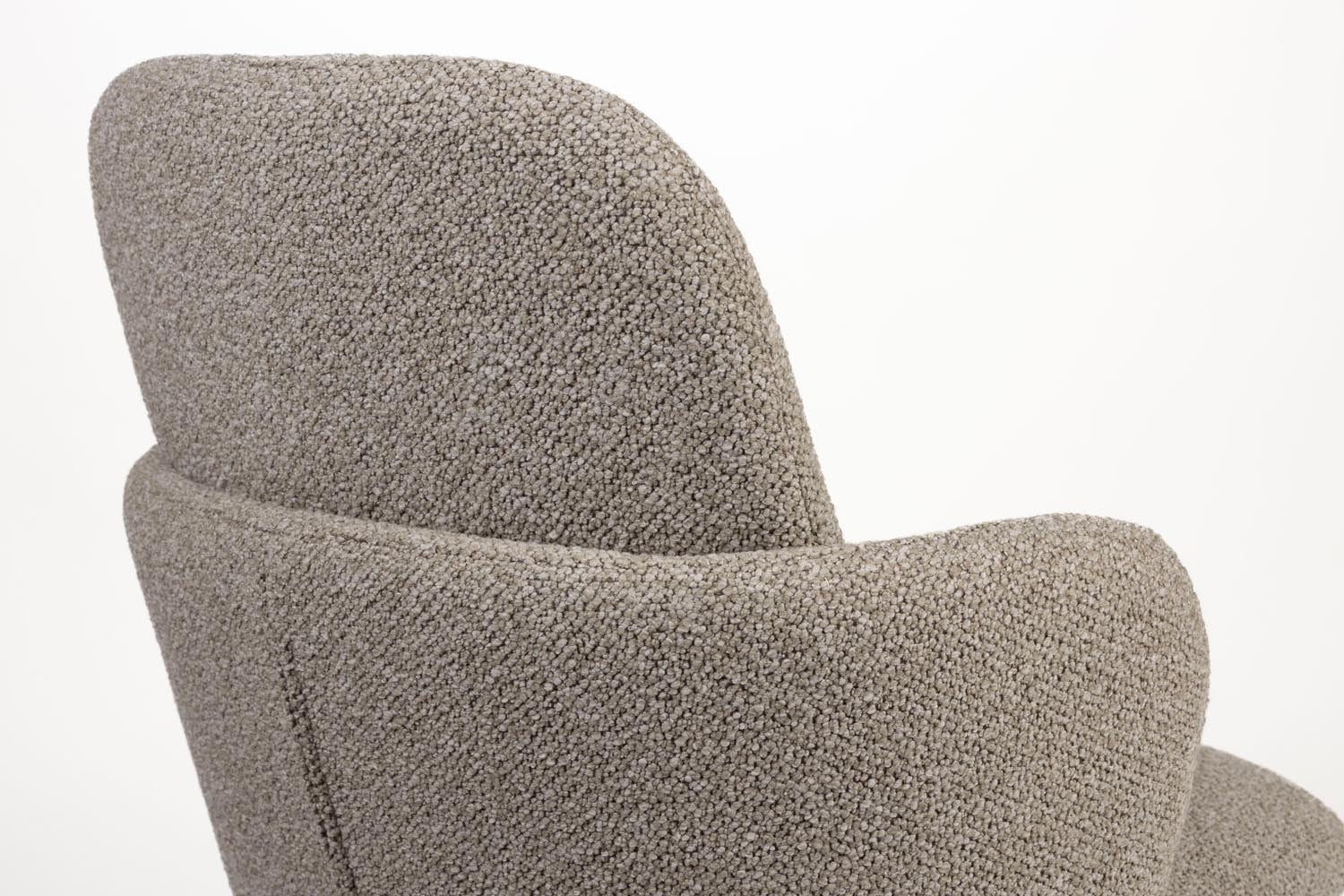 Eleganter Sessel Jerrico Braun Beige von White Label Living.
