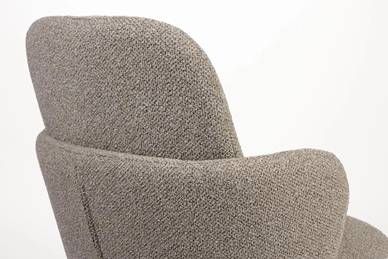Eleganter Sessel Jerrico Braun Beige von White Label Living.