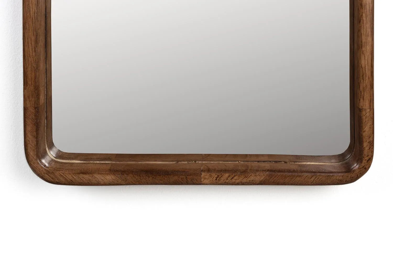 Nyko Spiegel L: Modernes Design aus hochwertigem Gummibaumholz.