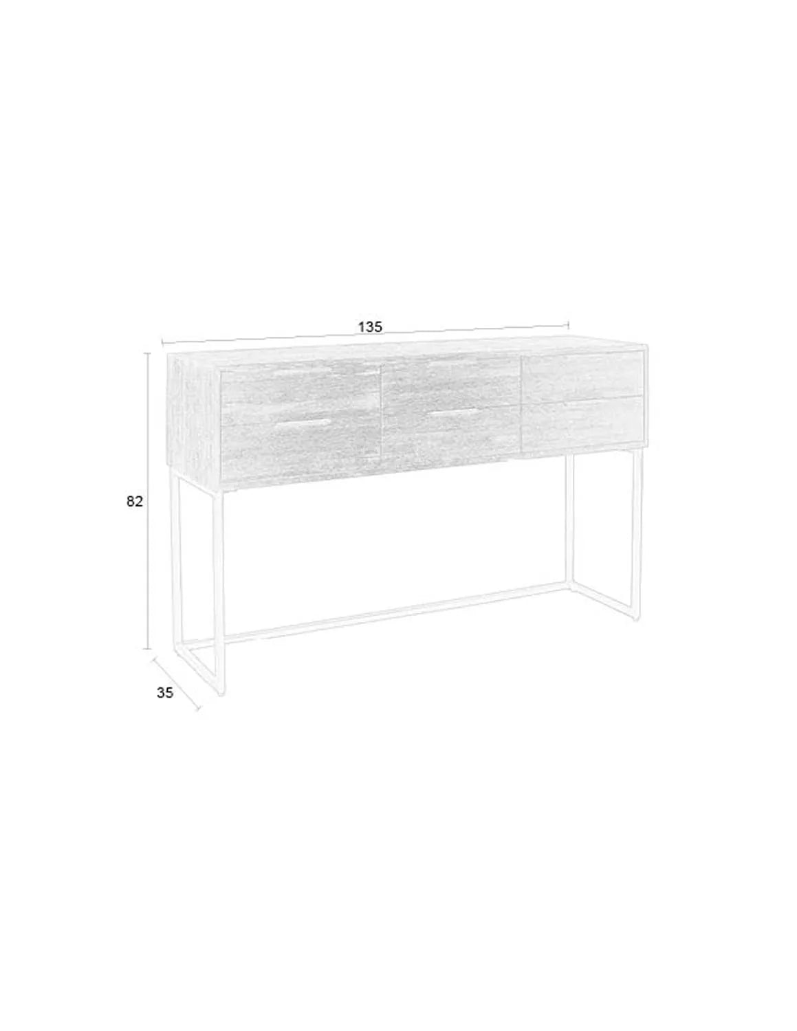 Webster Schrank L: Funktionale Eleganz aus edlem Teakholz.