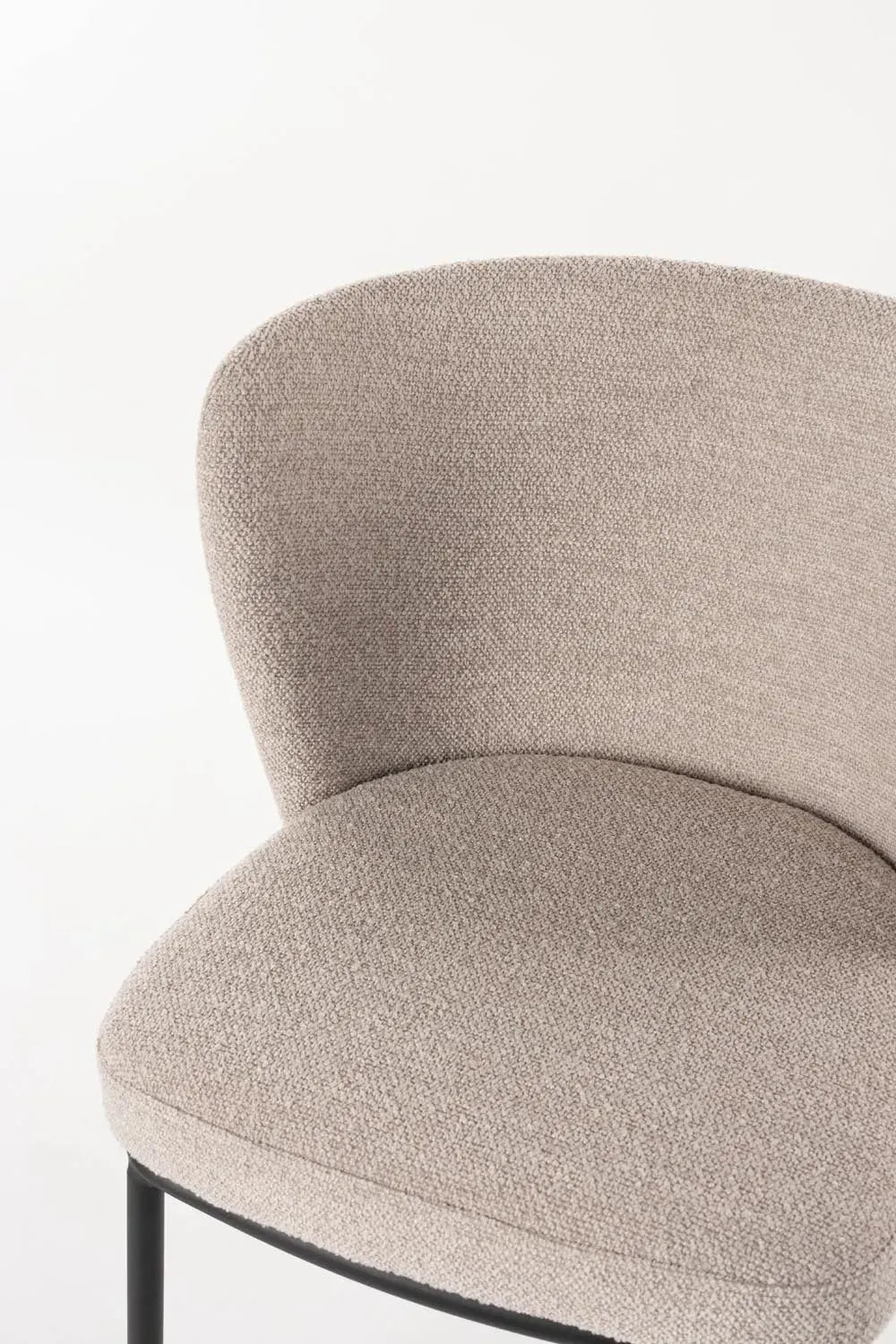 Eleganter Guus Stuhl Beige: Stilvoller Komfort von White Label Living.