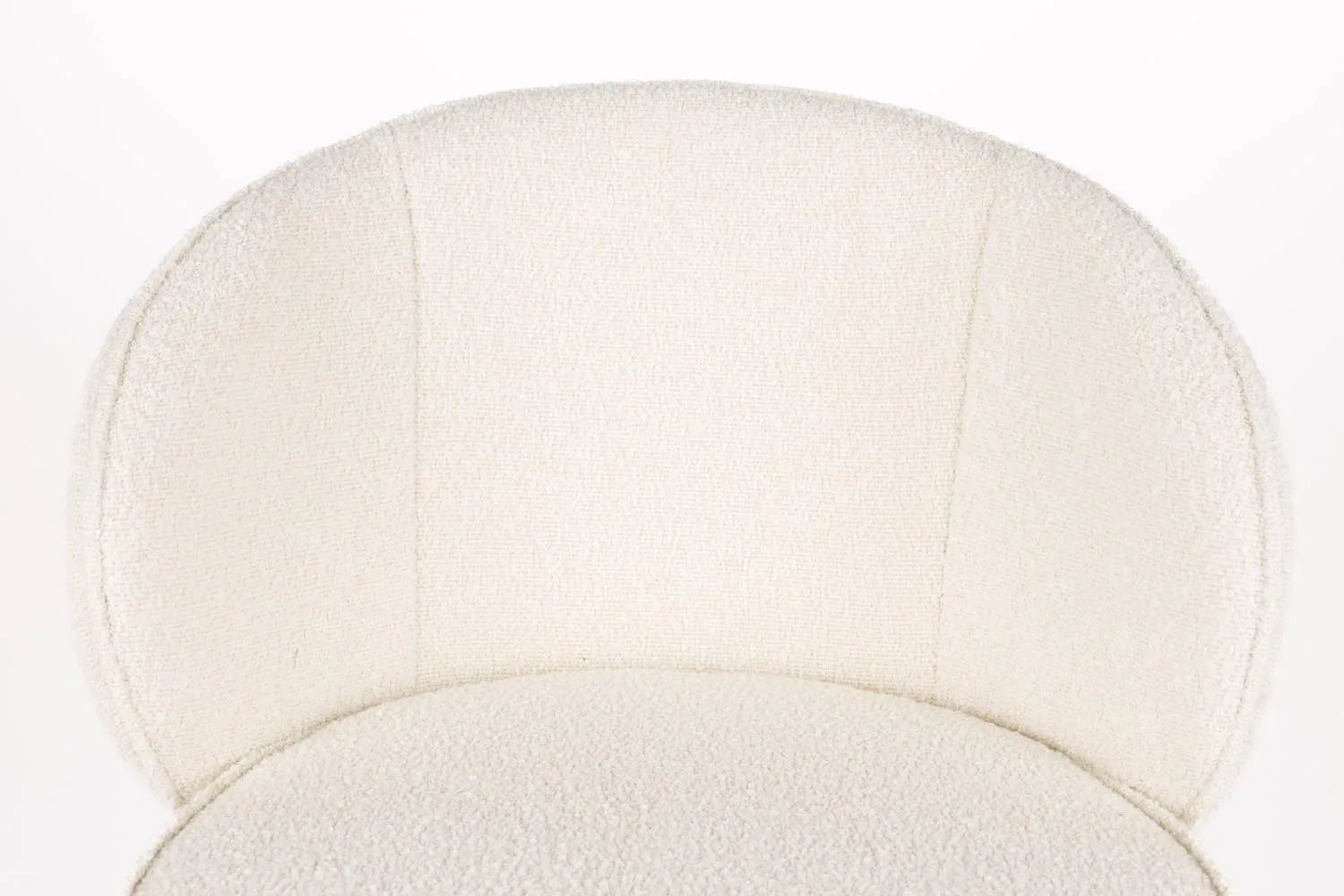 Eleganter Barhocker Joa Weiß: Komfort trifft auf modernes Design.